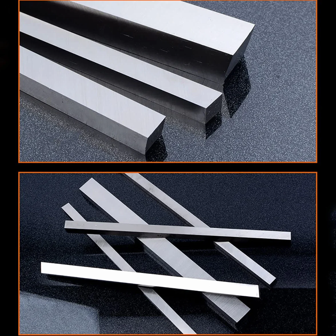 Tokarka cnc ze stali HSS płaskownik kwadratowy pasek twardość HRC 66-69 stal szybkotnąca frezowanie grawerowanie narzędzie tokarskie Bit długość 200mm 1pc (Size : 8 x 8 x 200mm)