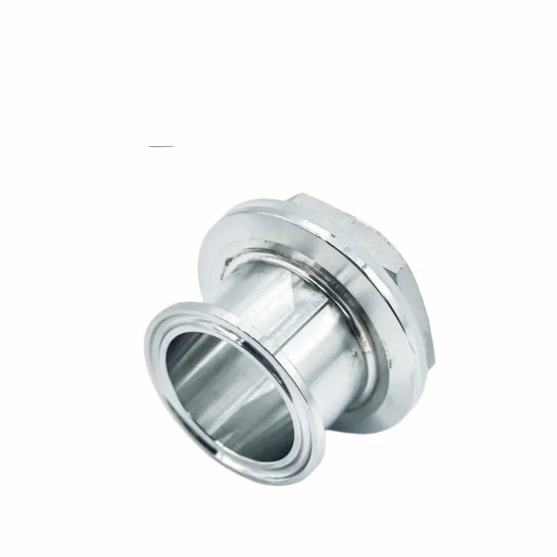 1 szt. BSP DN32 DN40 podwójna tuleja 3.8 cm 5.1 cm Tri Clamp X 1-1/10.2 cm 1-1/5.1 cm męski adapter sanitarny SS304 złączka do rur ze stali nierdzewnej Homebrew (DN40-K64mm-K64mm)
