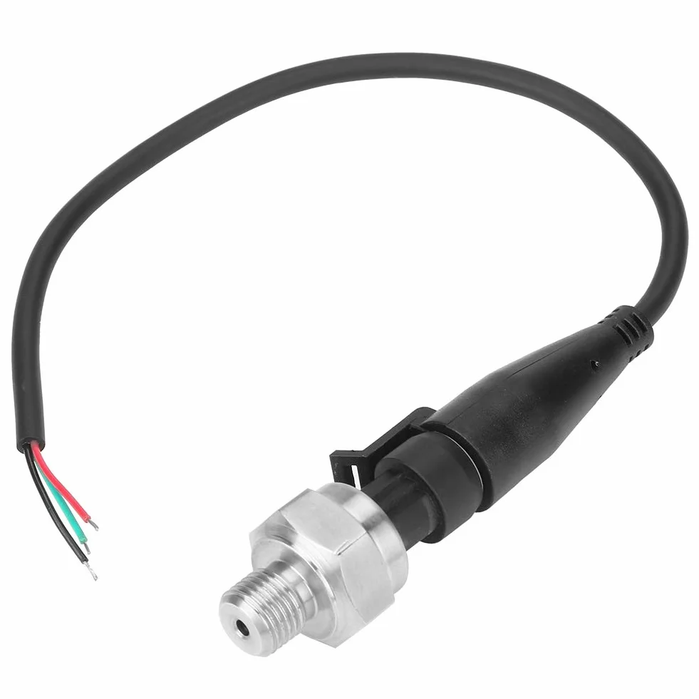 Czujnik ciśnienia G1/4 DC 5V ze stali nierdzewnej do oleju opałowego wody powietrza i gazu zakres 0-200PSI czujnik ciśnienia oleju
