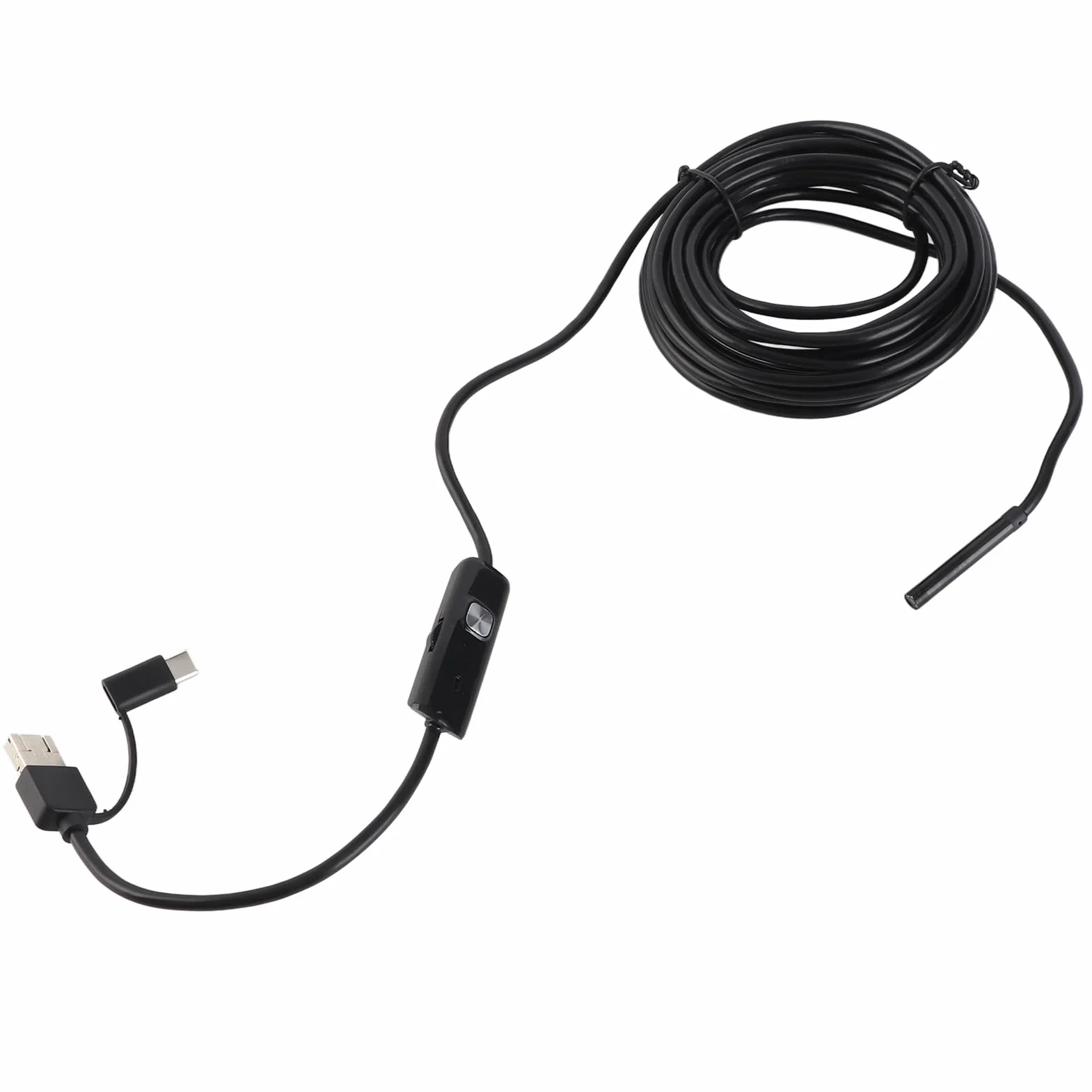Endoskopowa Kamera Inspekcyjna 3 w 1 USB Wodoodporny Boroskop ze światłem LED