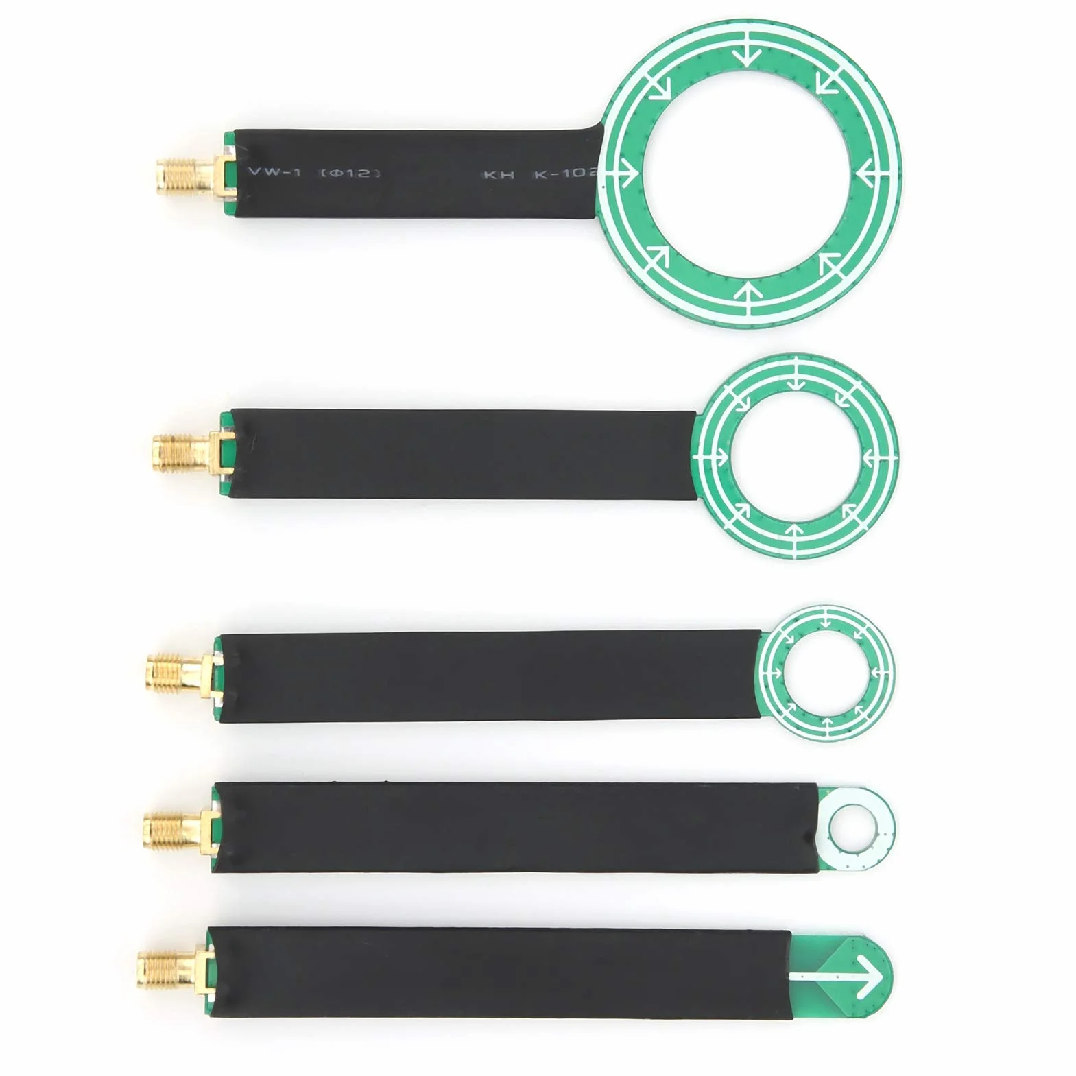 5 Stück PCB EMI EMC Magnetfeldantenne, Magneic Electric Near Field Probe Set Mit Spektrumanalysator verbinden