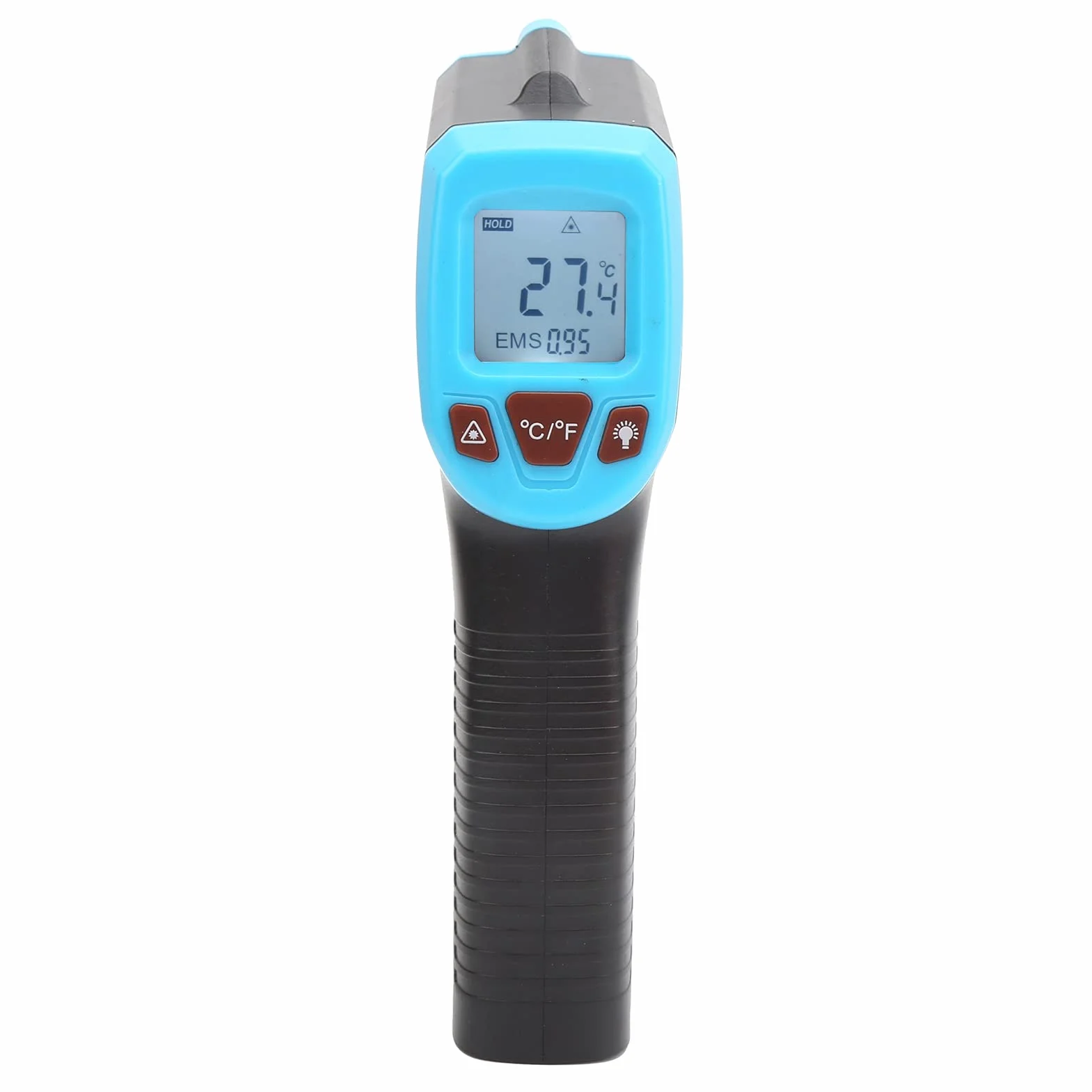 Termometr na podczerwień Gm320S pistolet termiczny z wyświetlaczem LCD -50 do 600°C niebieski