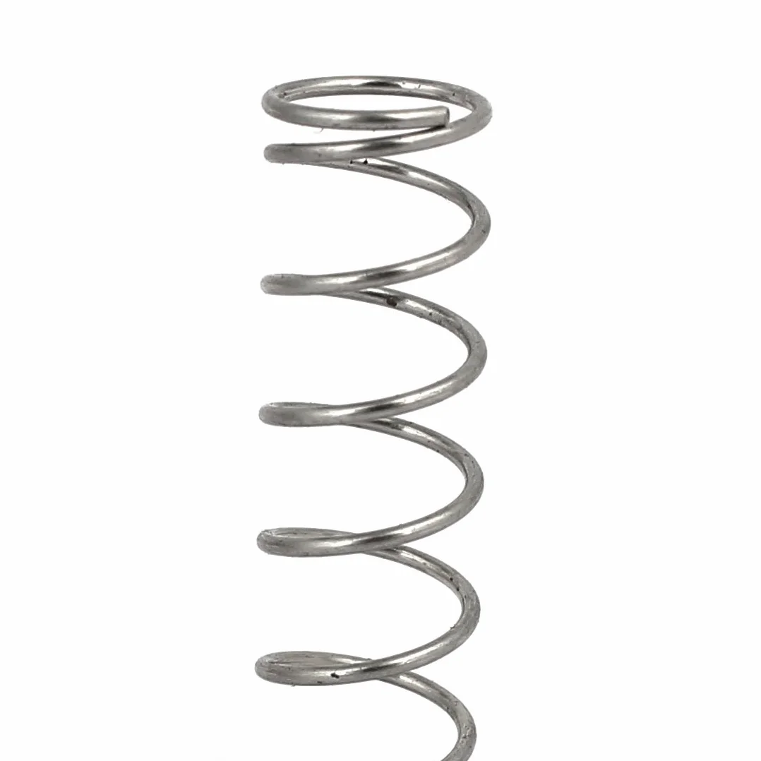 sourcingmap 0,7 mm x 8 mm x 30 mm 304 stal nierdzewna sprężyny kompresyjne 10 szt.