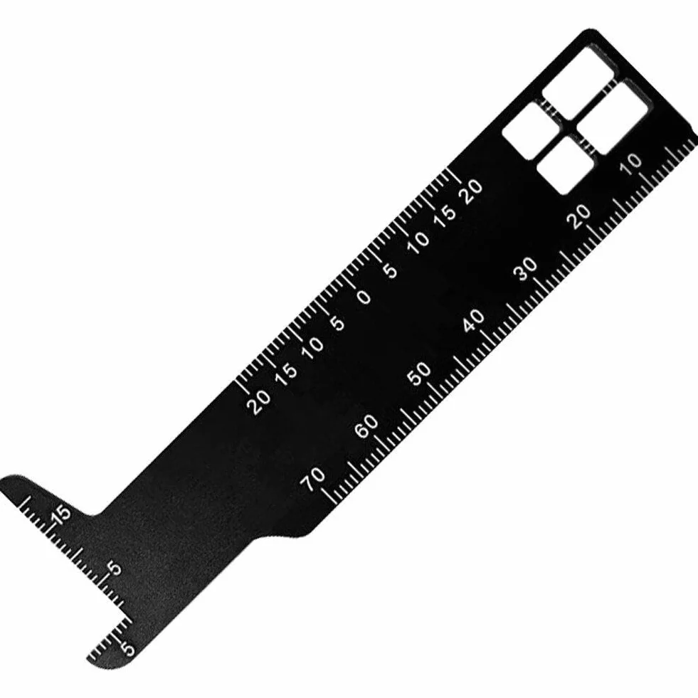 Endodontic Span Measure Scale Dwustronna linijka pomiarowa Narzędzie dentystyczne