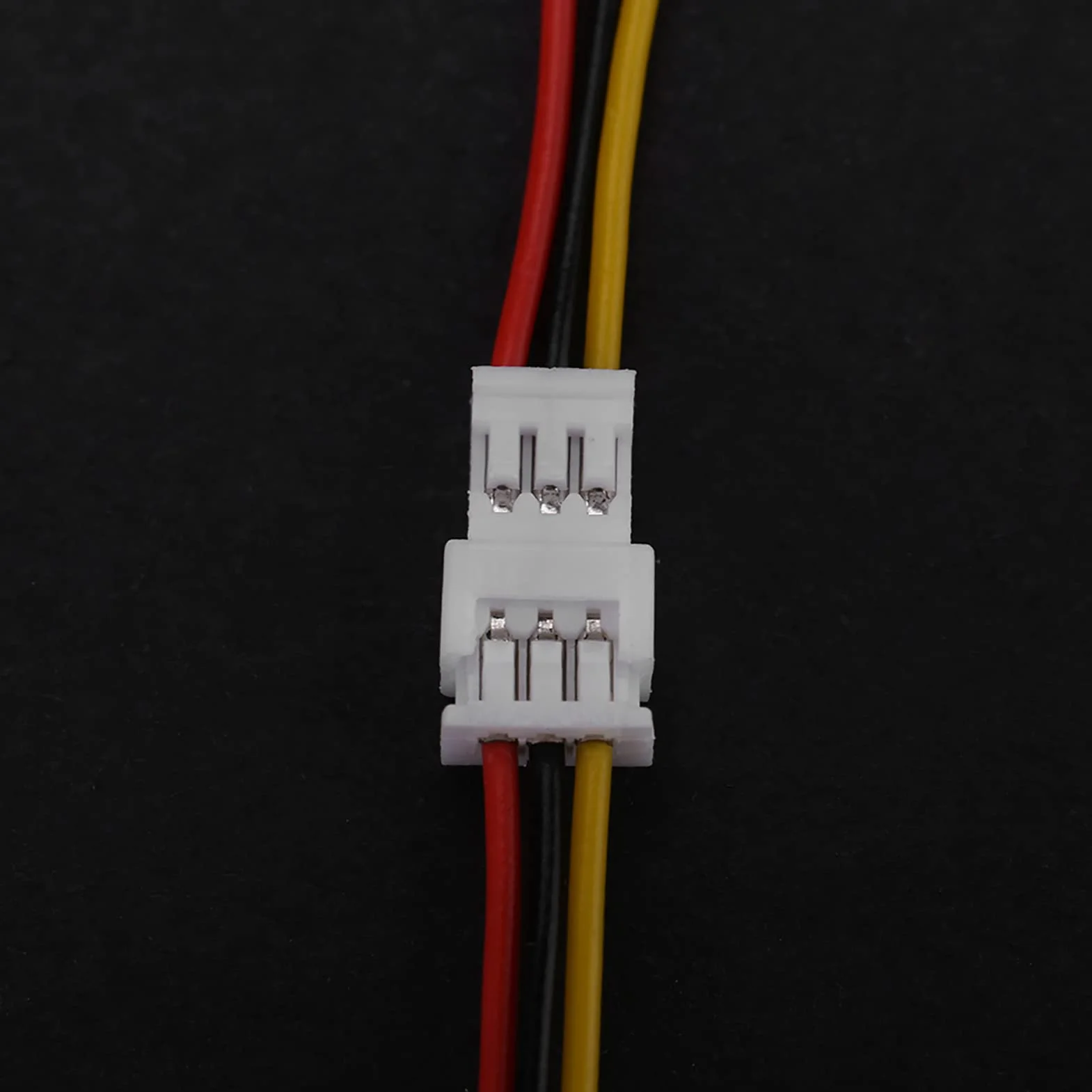 20 Szt. 1,25 MM JST 2 Pin lub 3 Pin Męski i żeński Wtyk Złącza z Kablami 100mm, Przewód łączący Złącze Kątowe JST(3Pinowy zestaw męski i żeński)