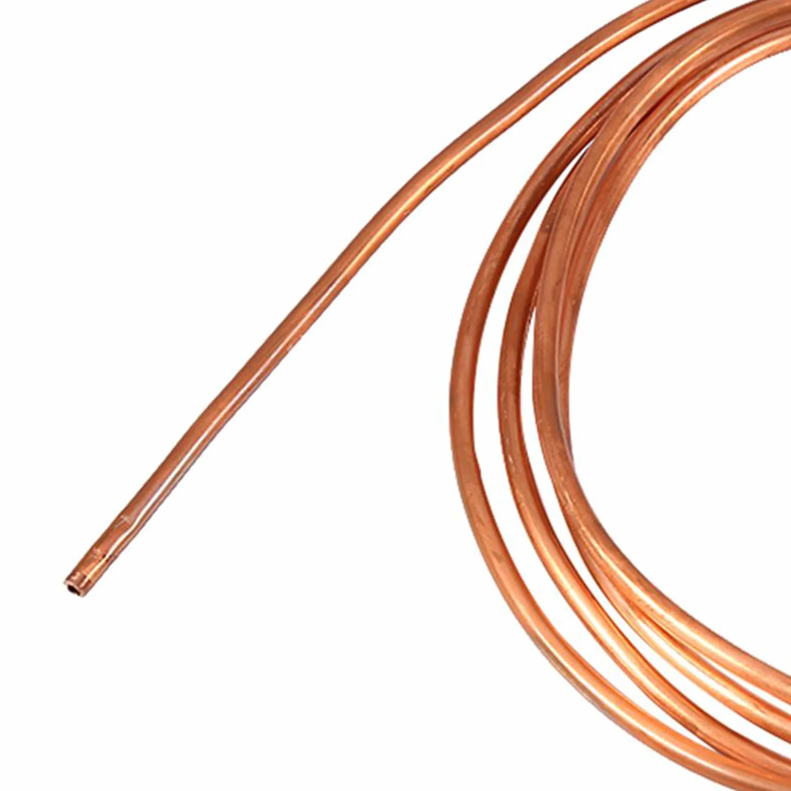 Metry miedź Miękka Rura Miedziana 4mm 4mm, Rura Miedziana 4mm Rura Miedziana Rura Okrągła Rura do Generatorów Kabel Szynowy Sprzęt Elektryczny
