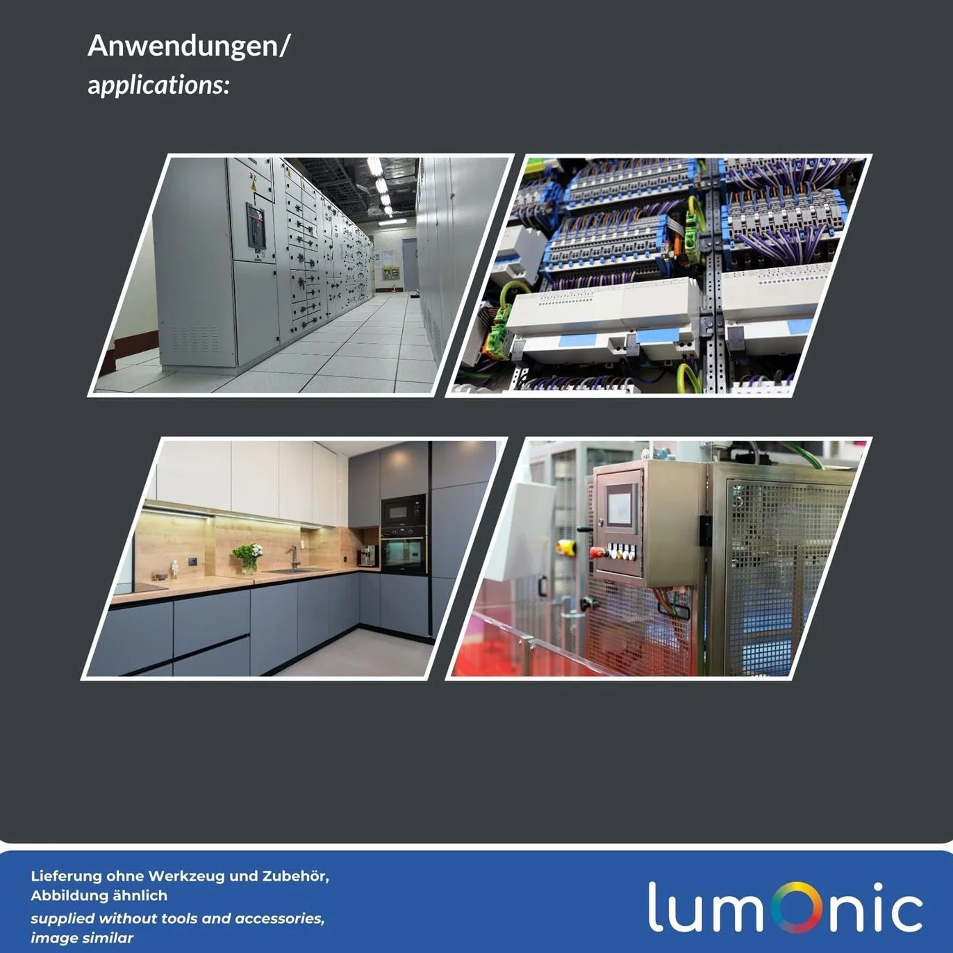 Lumonic I Zasilacz na szyne typu top-hat BDR-15-15 I 15V / 15W I Input 100-240VAC I Ochrona przed przeciazeniem I Zasilacz impulsowy na szyne DIN I Szafa sterownicza