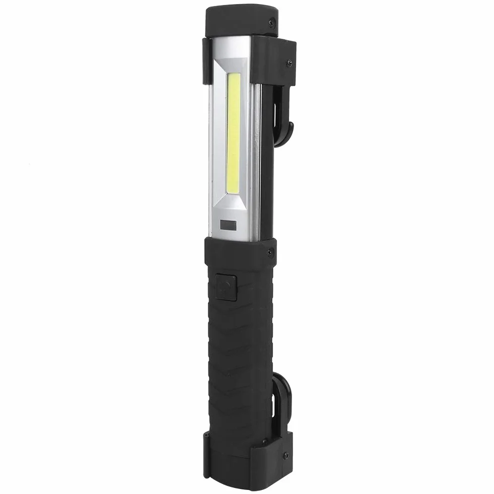 Magnetyczna Inspekcyjna, Wielofunkcyjna Latarka w Kształcie Długopisu Ładowanie USB Robocza Czarna Mini Latarka LED, Przenośne światła, Latarka