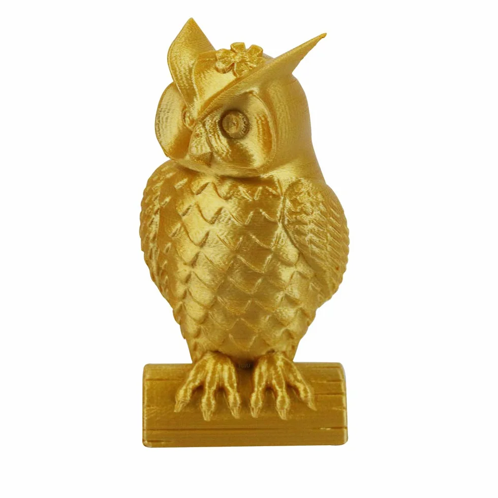 CC3D Jedwabny złoty filament PLA 1,75 mm 1kg do drukarki 3D
