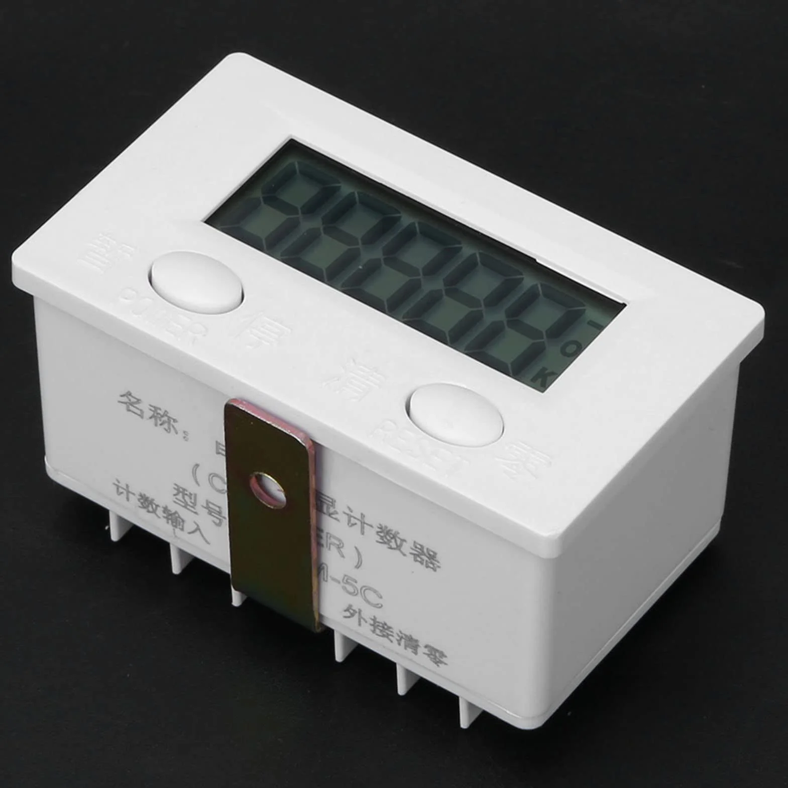 BERM magnetyczny licznik indukcyjny, metalowy czujnik, 5-cyfrowy wyświetlacz LCD BEM – 5C + 12 φ, niskie zużycie prądu, długa żywotność baterii do dokładnego liczenia