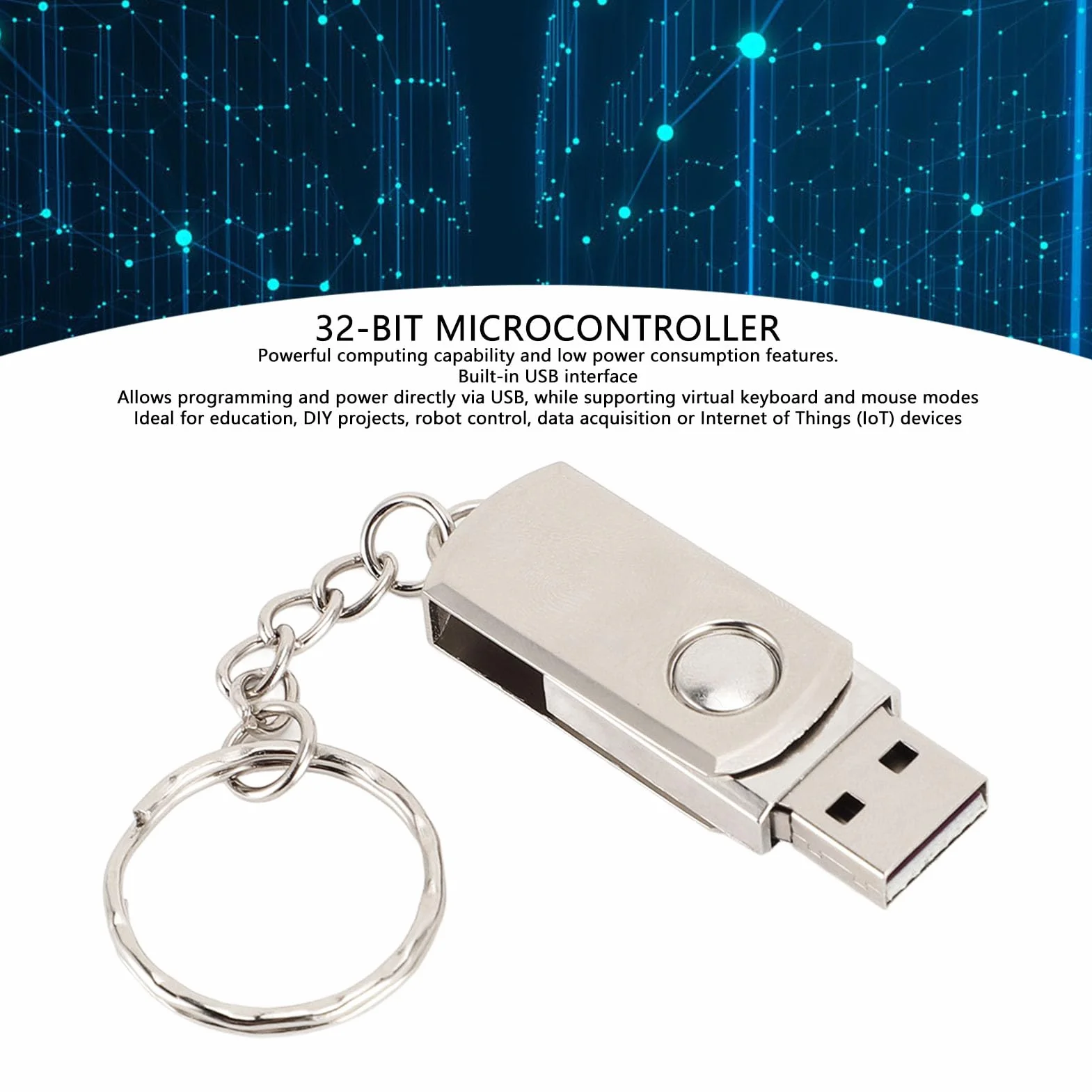 ATMEGA32U4 Płytka Rozwojowa Mikrokontroler USB 5V 16MHz, Wirtualna Klawiatura Mysz moduł HIDController dla Majsterkowiczów Programowanie Automatyki Robotyki