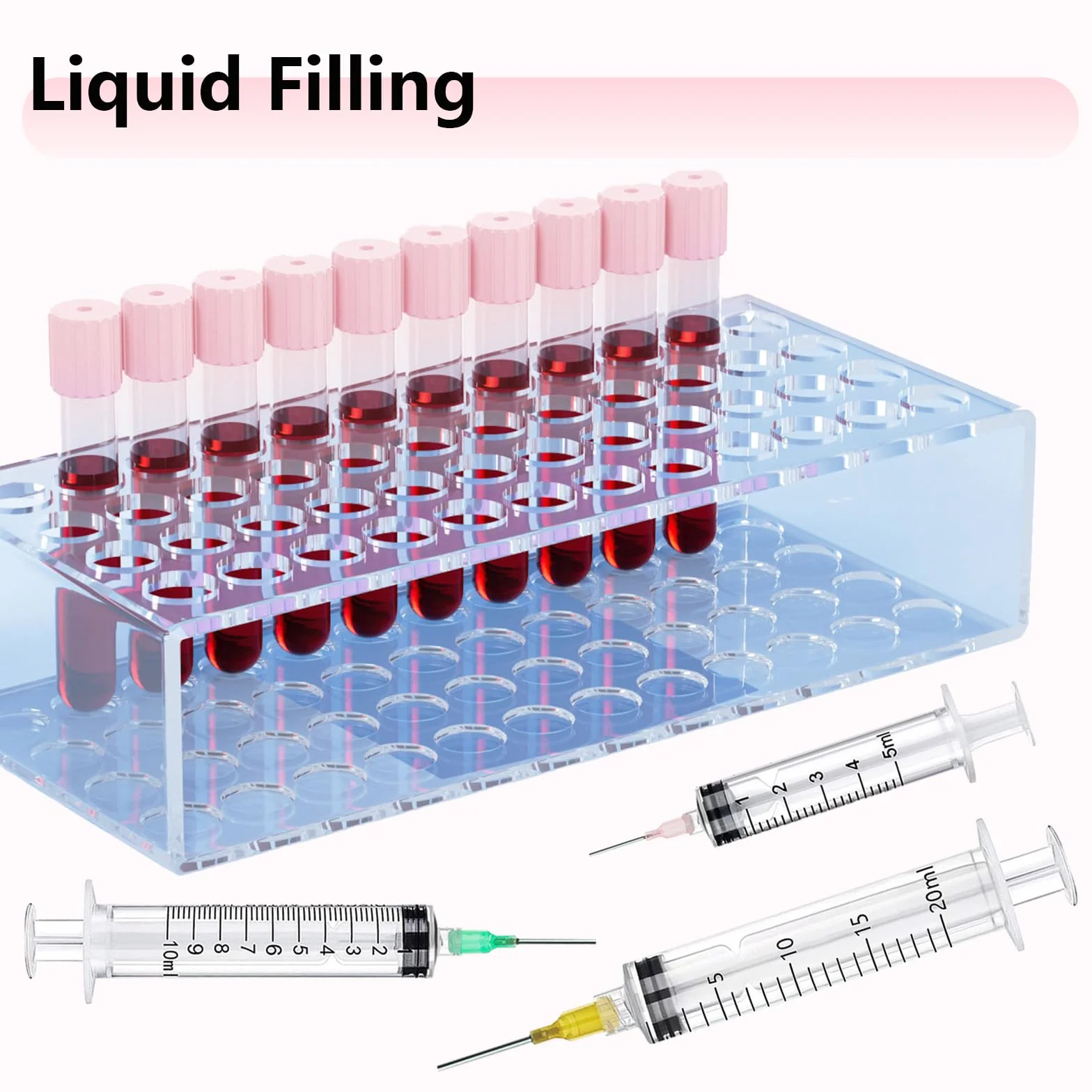 Strzykawka z igłą 5ML 10ML 20ML Igły do ​​strzykawek Strzykawki do siary Strzykawki Igły Kaniule Tępe 17G 18G 20G do kleju laboratoryjnego Przemysłowe laboratoria naukowe