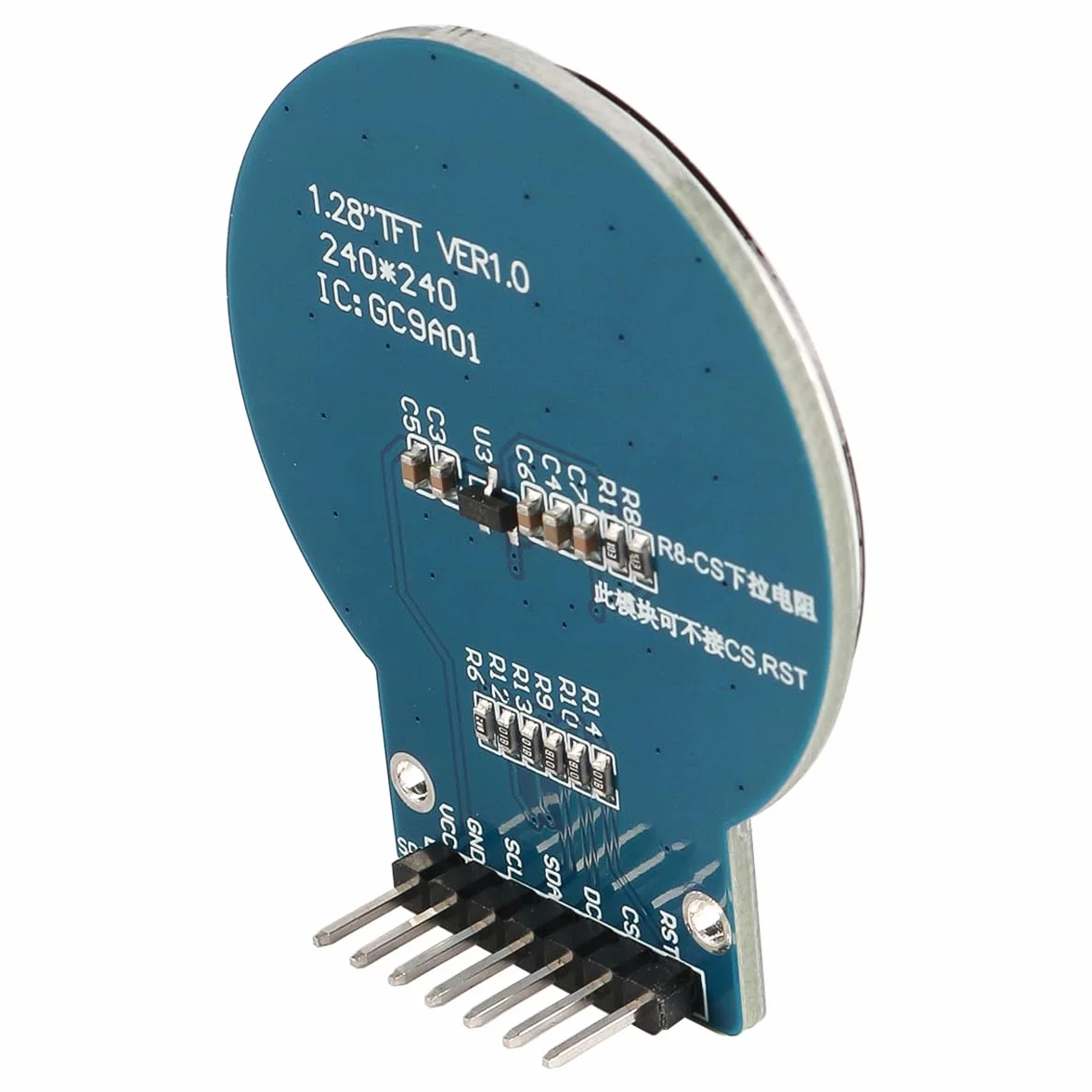 Wyświetlacz LCD TFT 1,28 cala GC9A01 IPS RGB SPI dla Arduino