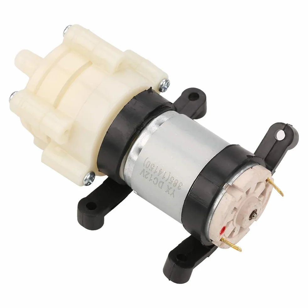 Membranowa pompa wodna 12V Mini elektryczna pompa wodna 1.5-2L/min ciśnieniowa pompa membranowa do maszyny do herbaty Fish Tank