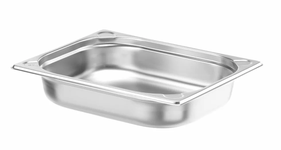 HENDI Pojemnik GN1/2, stal nierdzewna, 4L, 325x265x65mm, -40°C do 250°C