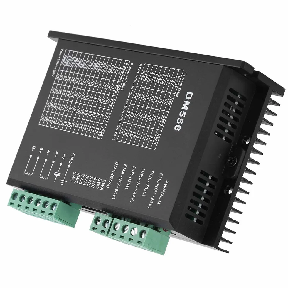 DM542 M542 dla 2 Phase 1 4.2A 20 do 50V DC CNC Micro Stepping Cyfrowy Sterownik Silnika Krokowego