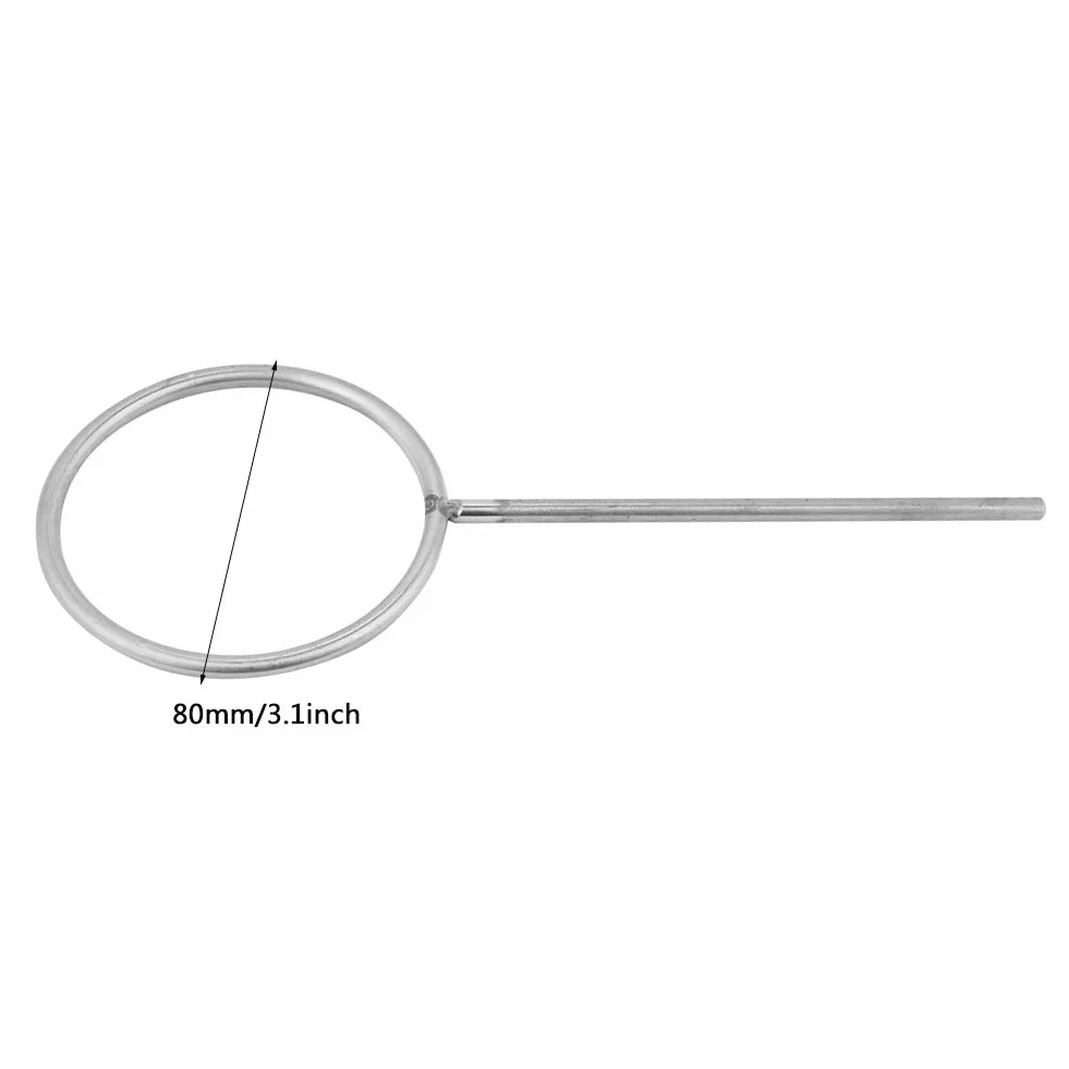 Retorta laboratoryjna ze stali nierdzewnej, odporna na alkalia, pierścień 80mm