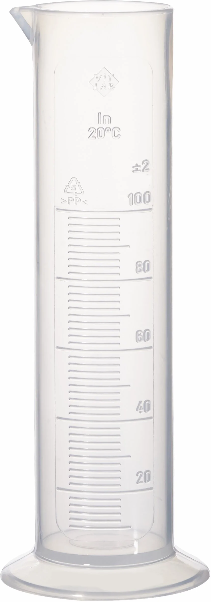 neoLab cylinder pomiarowy PP 100 ml niski kształt