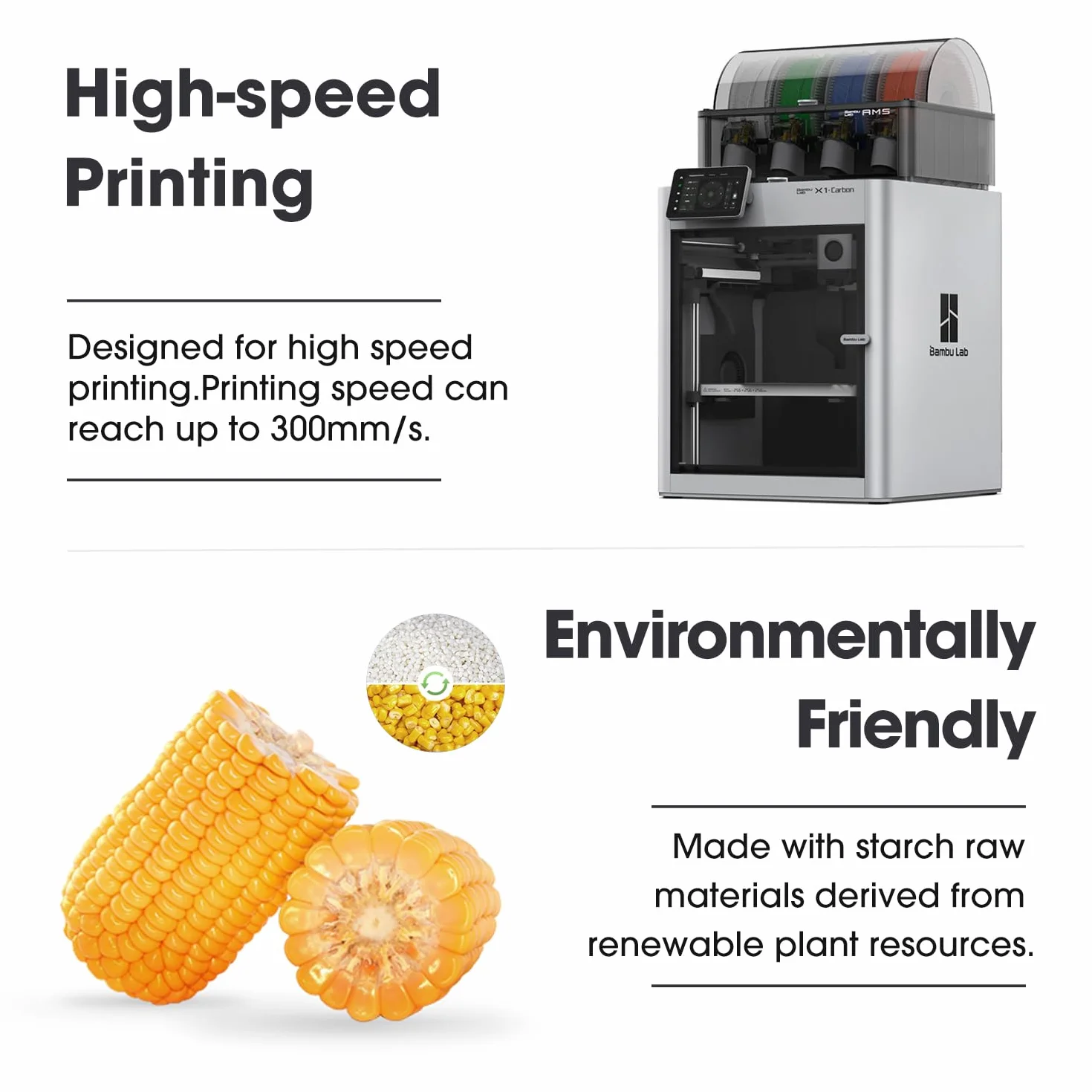 eSUN PLA Basic Filament 1,75 mm 1 kg Zimny biały do drukarek 3D
