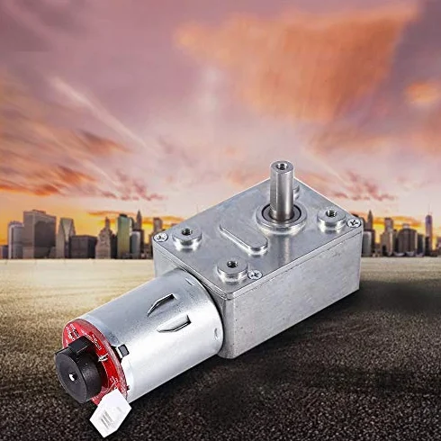DC 12V Schneckengetriebe Motor Reduzierung mit Encoder selbsthemmend 10RPM