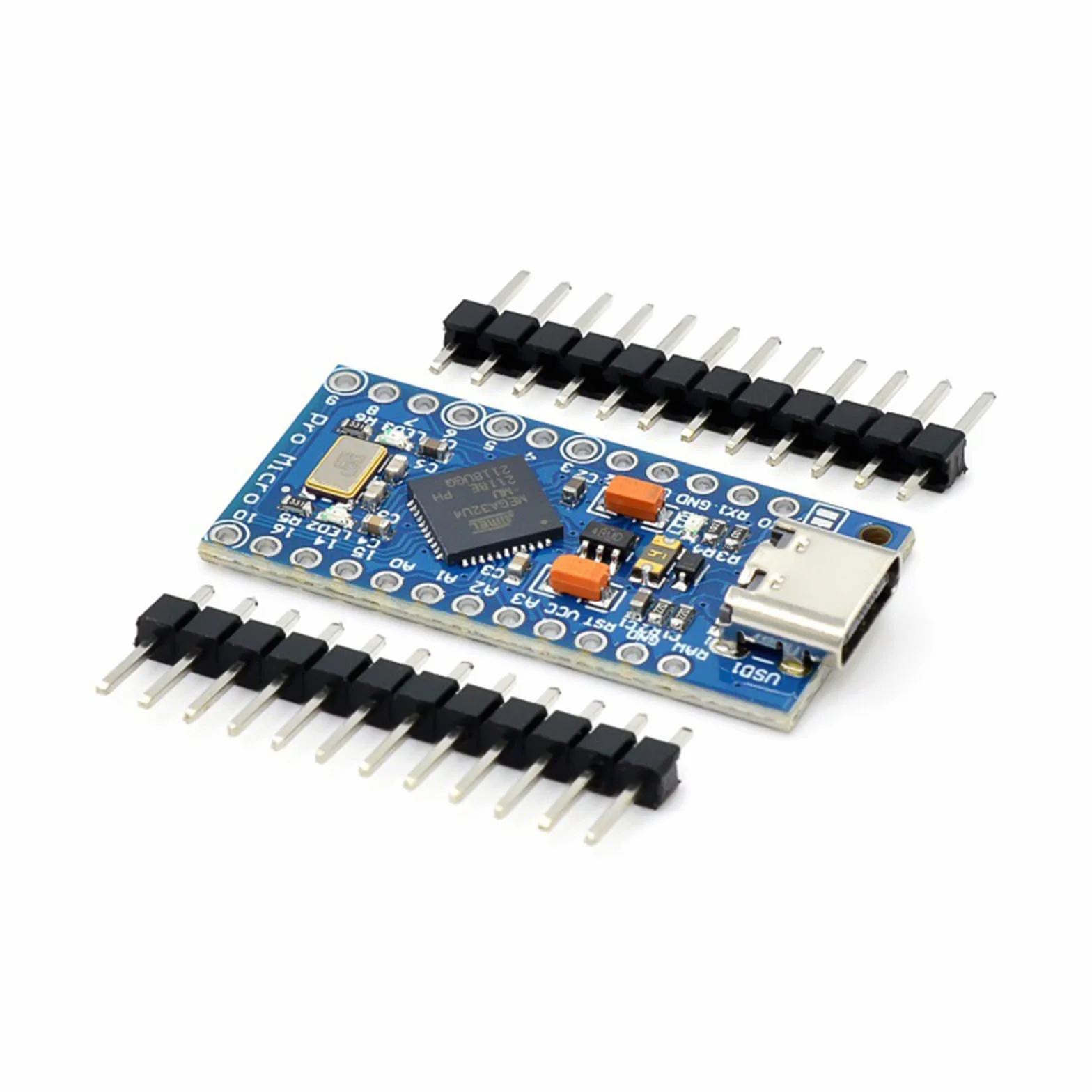 Mikrokontroler Pro Micro 32U4 5V 16 MHz płytka rozwojowa USB-C kompatybilny z Arduino