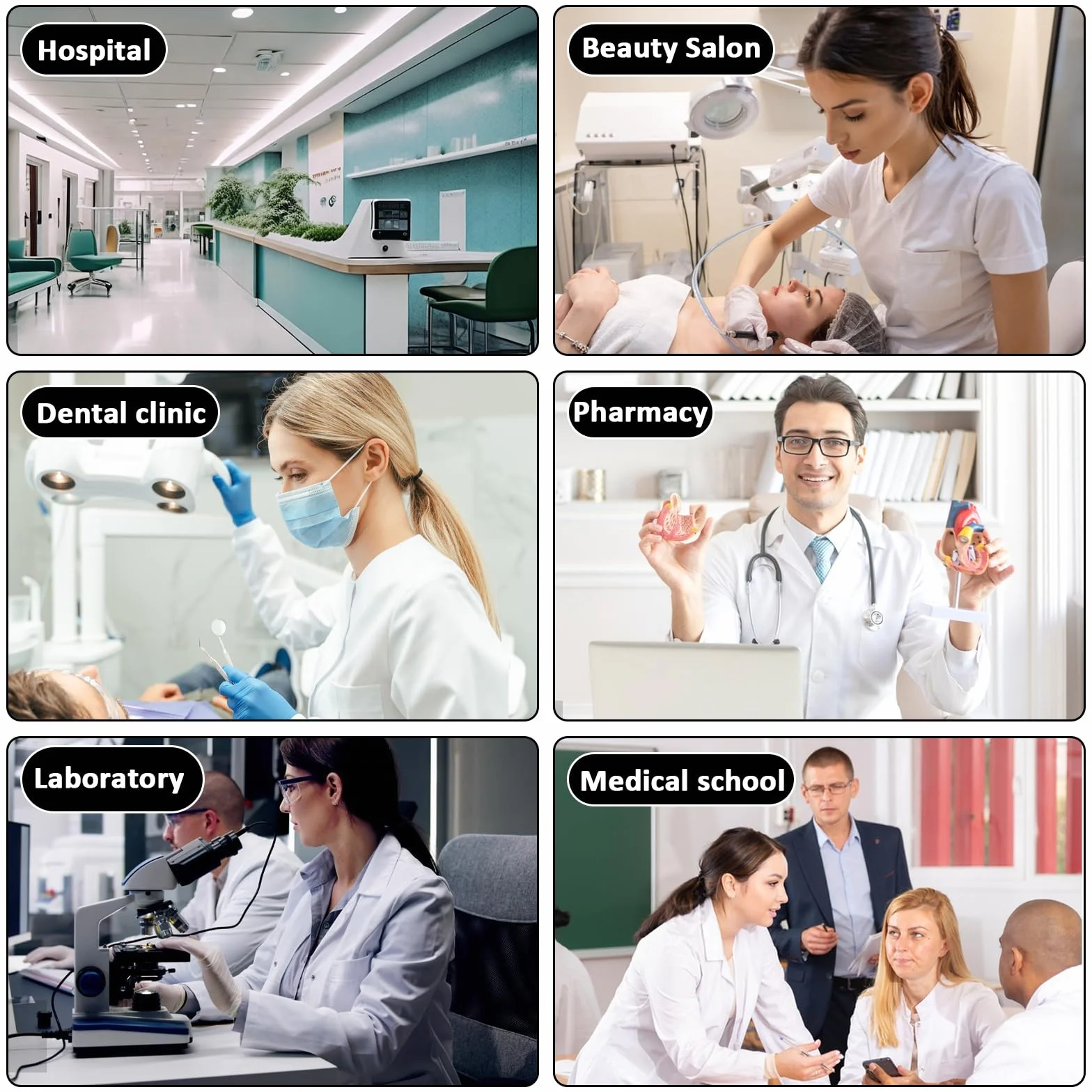 Fartuch laboratoryjny, bawełna, medyczny, długi rękaw, dla mężczyzn i kobiet, z guzikami i 3 kieszeniami, płaszcz laboratoryjny, odzież ochronna na studia, do pracy, laboratorium (XL)