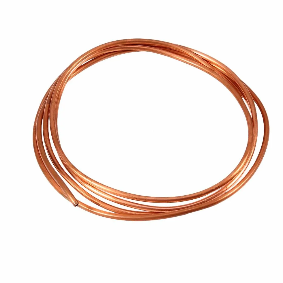Rura miedziana miękka 2M Ø 4mm x 3mm do hydrauliki chłodniczej