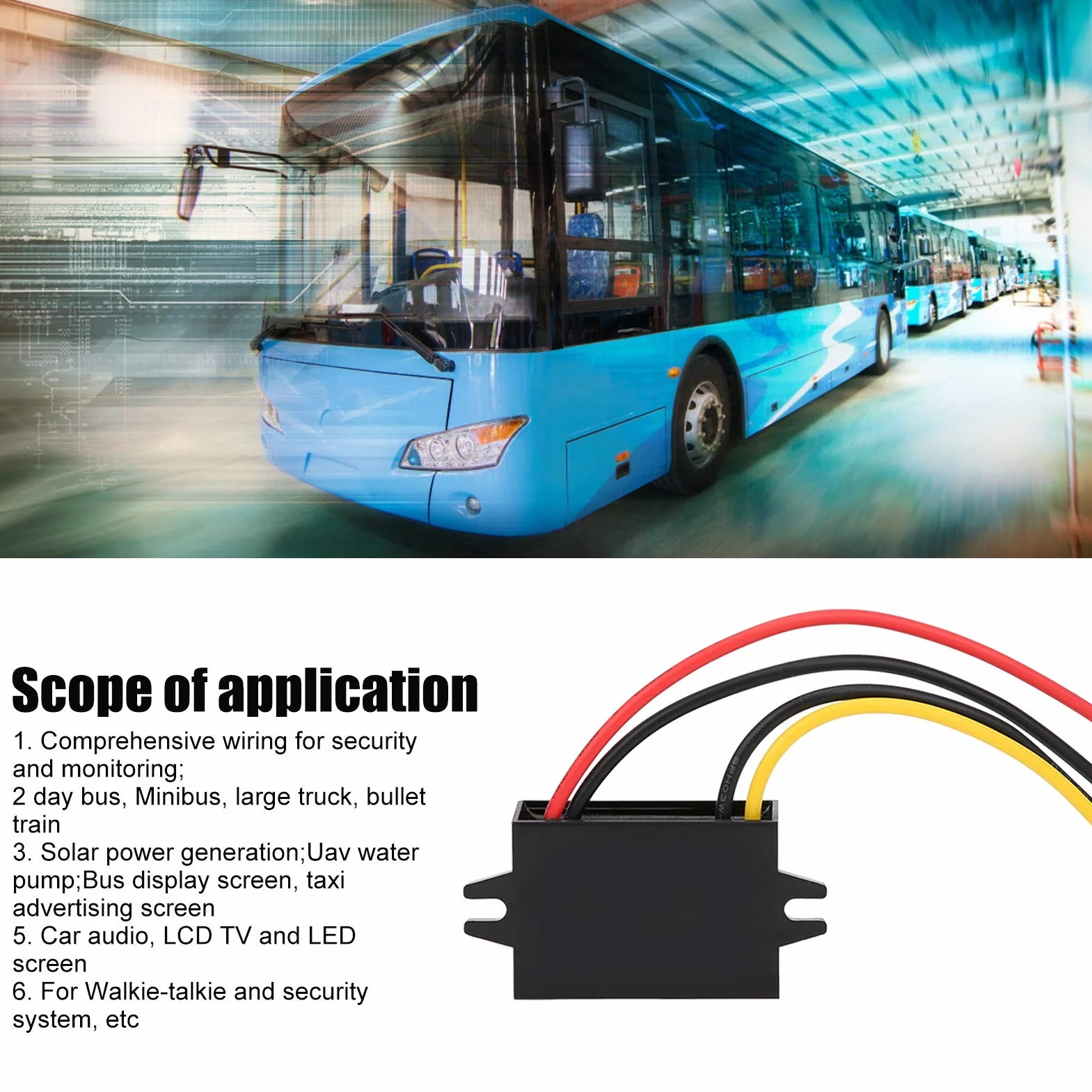 Moduł Step-up Przetwornica DC 12v Step Up do 48v Regulator Przetwornica Napięcia Zasilacz Booster SZS12481