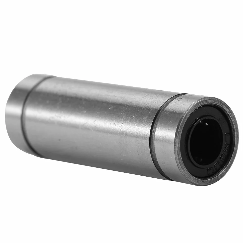 6 szt. LM8LUU łożyska liniowe CNC liniowy ruch kulkowy tuleja dwustronna gumowa uszczelniona do drukarki prętowej 8 mm