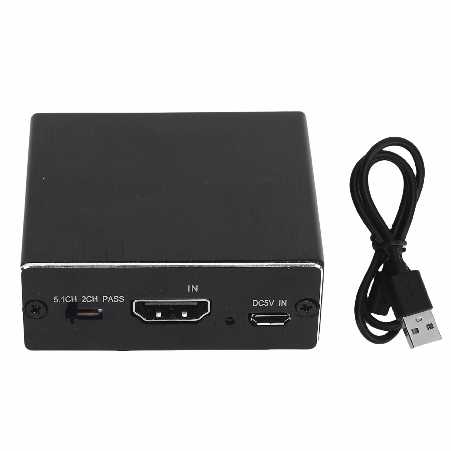 LICAEVEY 4K HDMI Audio Ekstraktor Rozdzielacz do Optycznego 3,5 Mm Aux Audio Adapter Converter Wsparcie HDCP Digital DTS 5.1 PCM 2.1CH Pass