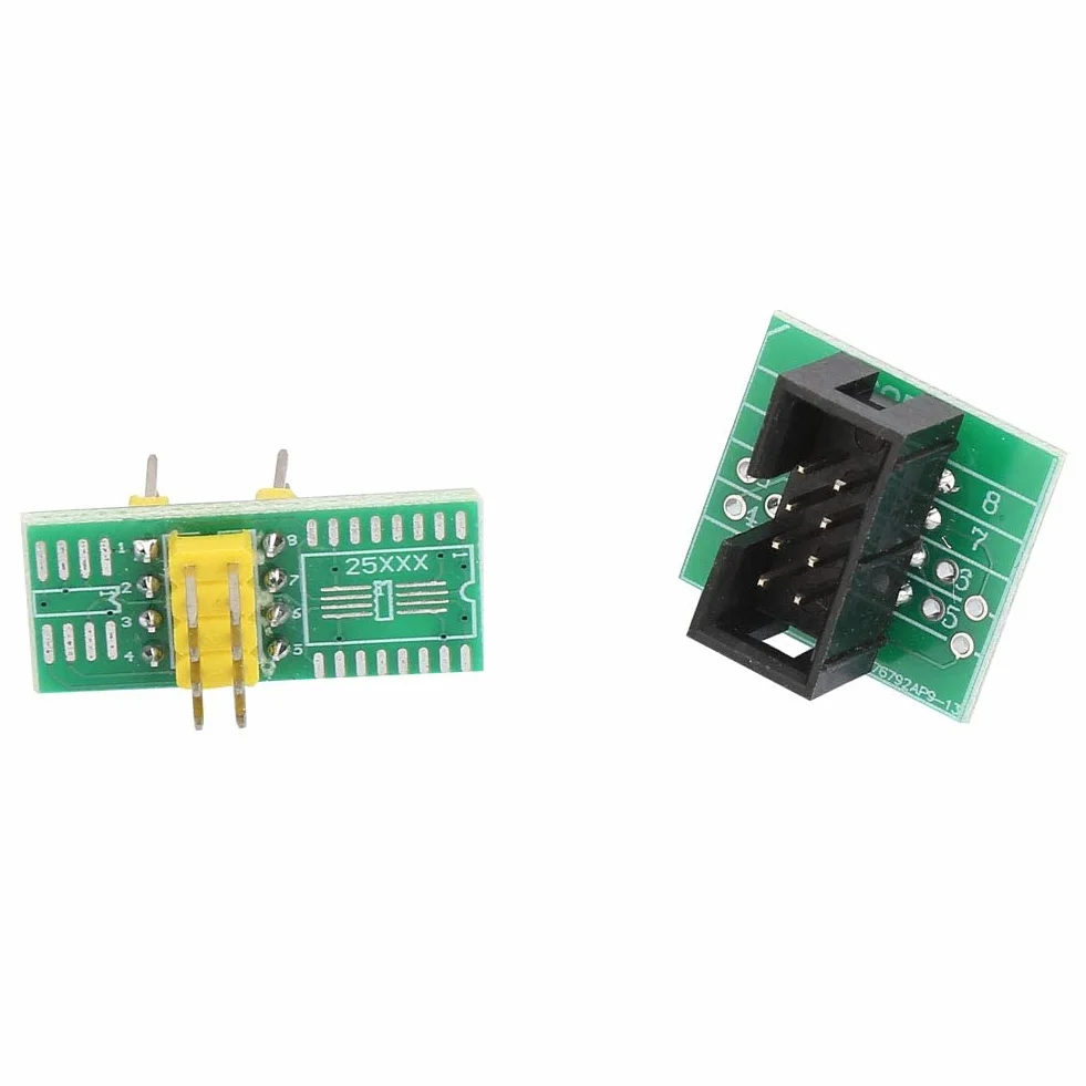 Klipy Testowe IC Adapter Gniazda SOIC8 SOP8 Flash Chip z Modułem Płytki Adaptera Gniazda do Programowania Kabli