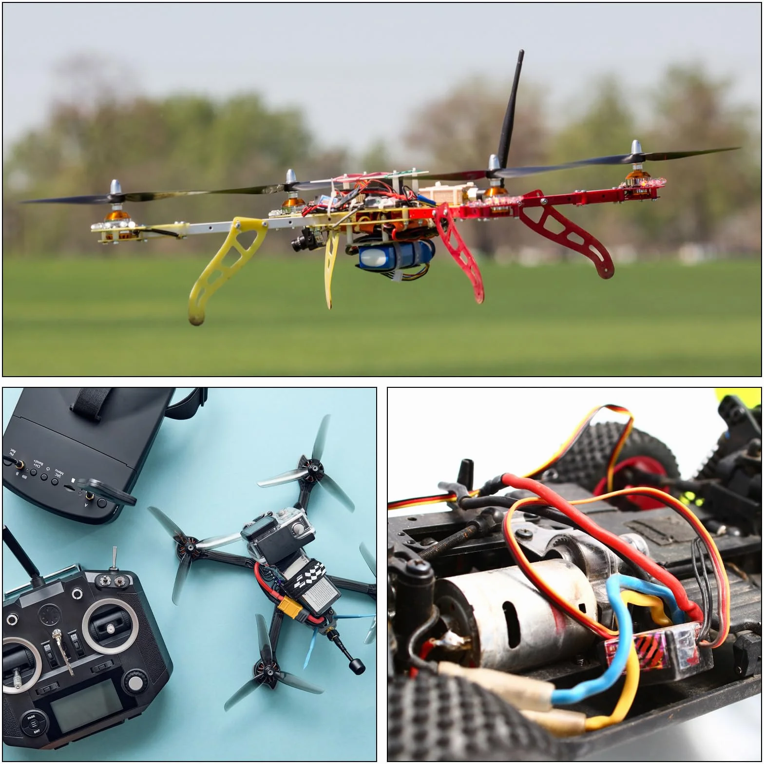 QUARKZMAN M2 Podkładki stożkowe, Anodowane aluminiowe podkładki z łbem do śrub Rc/Fpv/Pc/drona/akcesoria do modeli mechanicznych, opakowanie 50 sztuk (ciemnoniebieski)