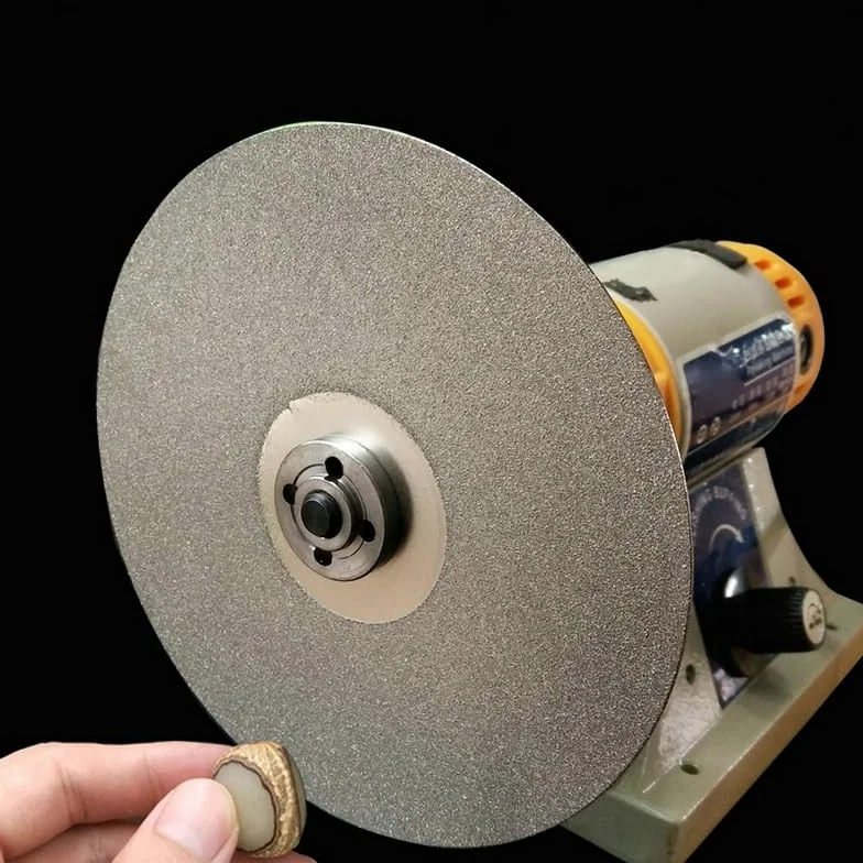 Diamentowa tarcza polerska 15 cm 12,7 mm ziarnistość 320 narzędzie szlifierka