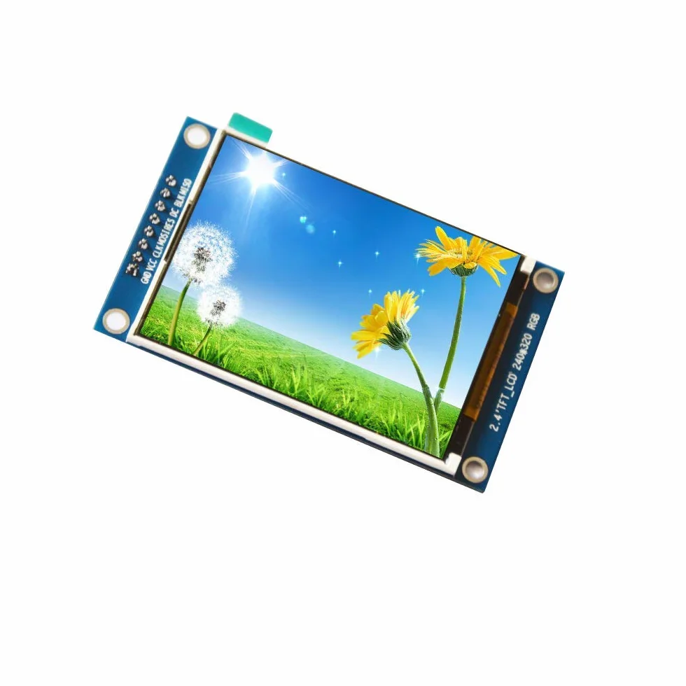 DollaTek 2,4-calowy moduł TFT LCD ILI9341 kolorowy panel wyświetlacza 8-pinowy SPI PCB