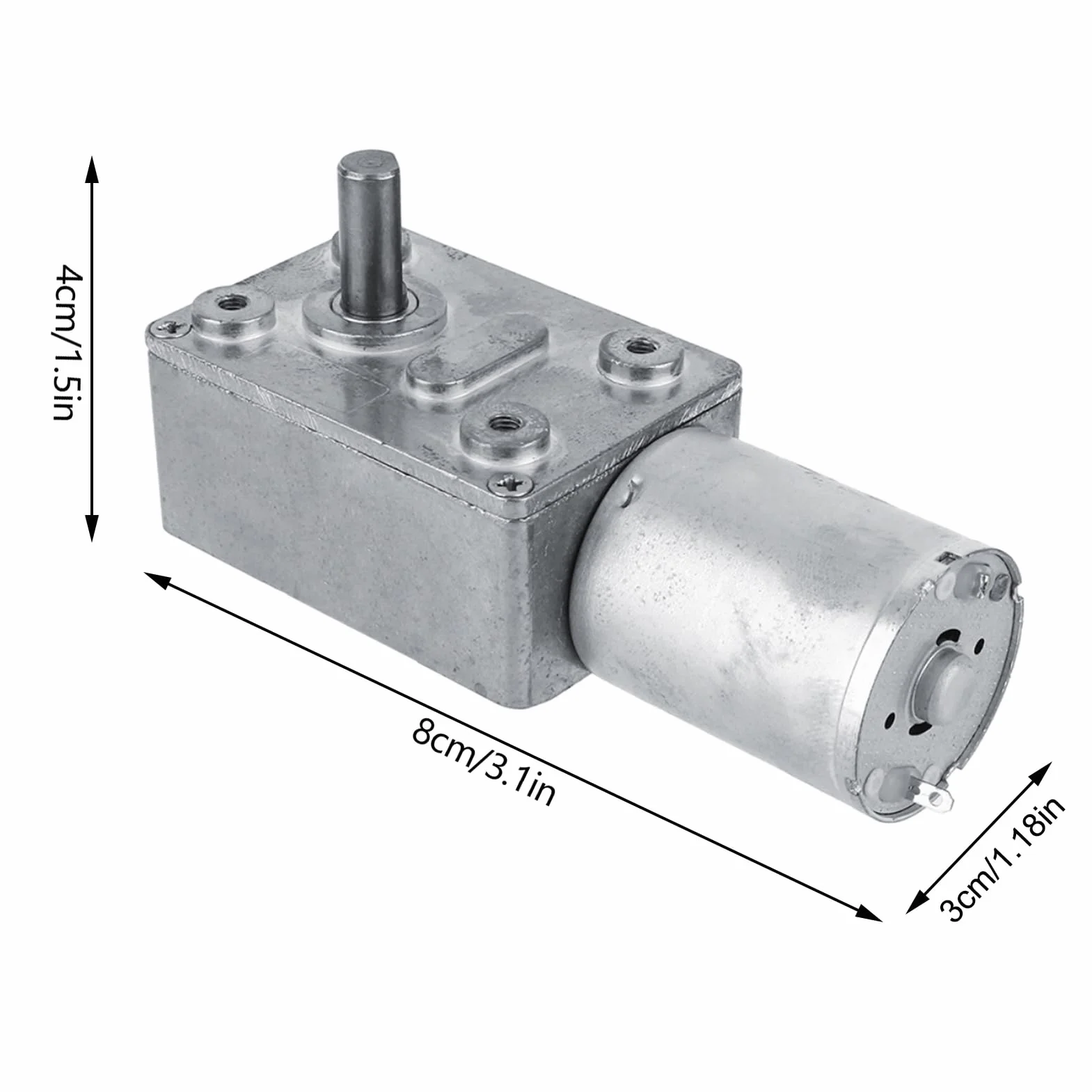 Silnik przekładniowy DC 12 V Turbo mini 3 obr./min wysoki moment obrotowy
