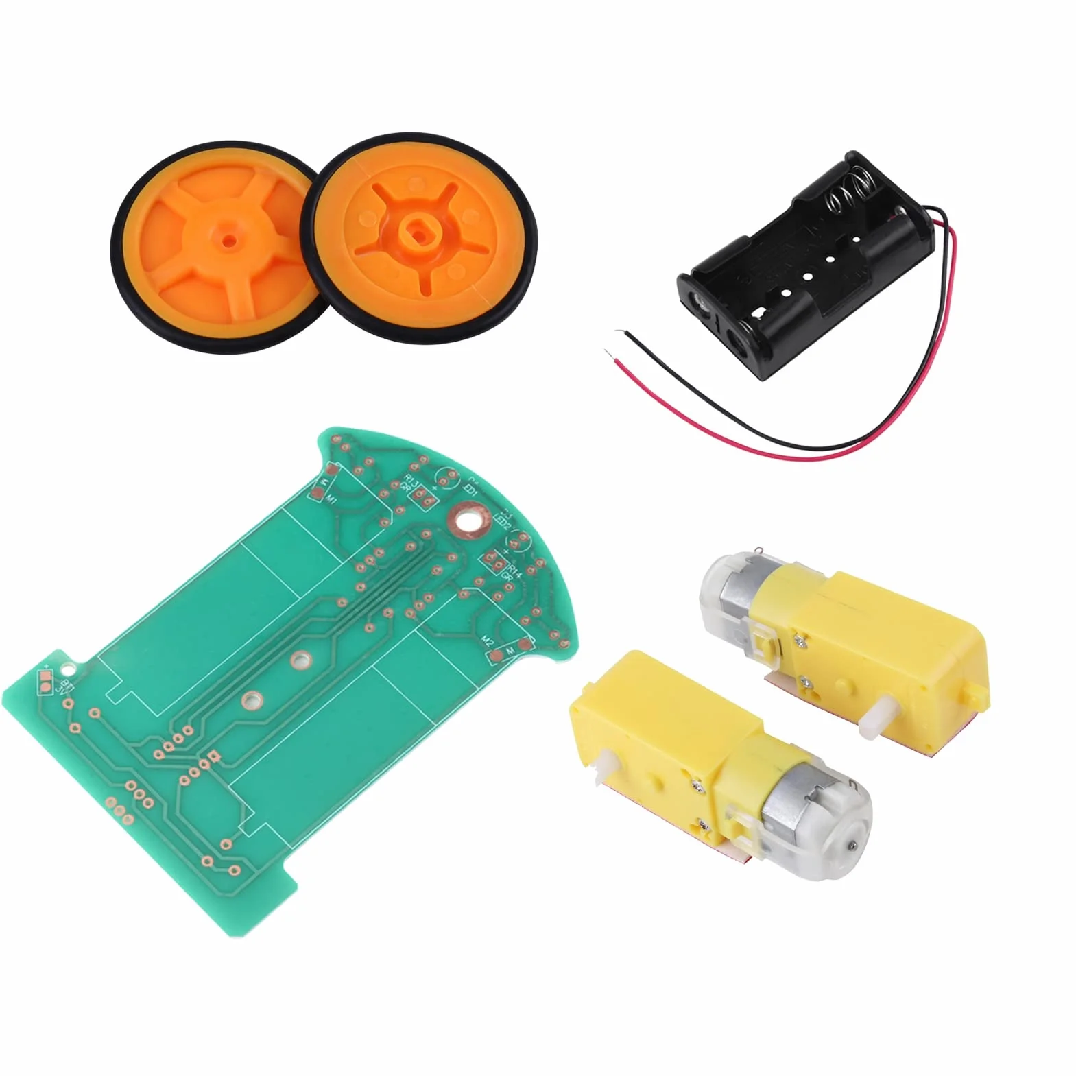 Intelligente Auto Chassis Kits DIY Zubehör Set Elektronische Komponente Kit Für RC Auto Robot Projekt Modellbau