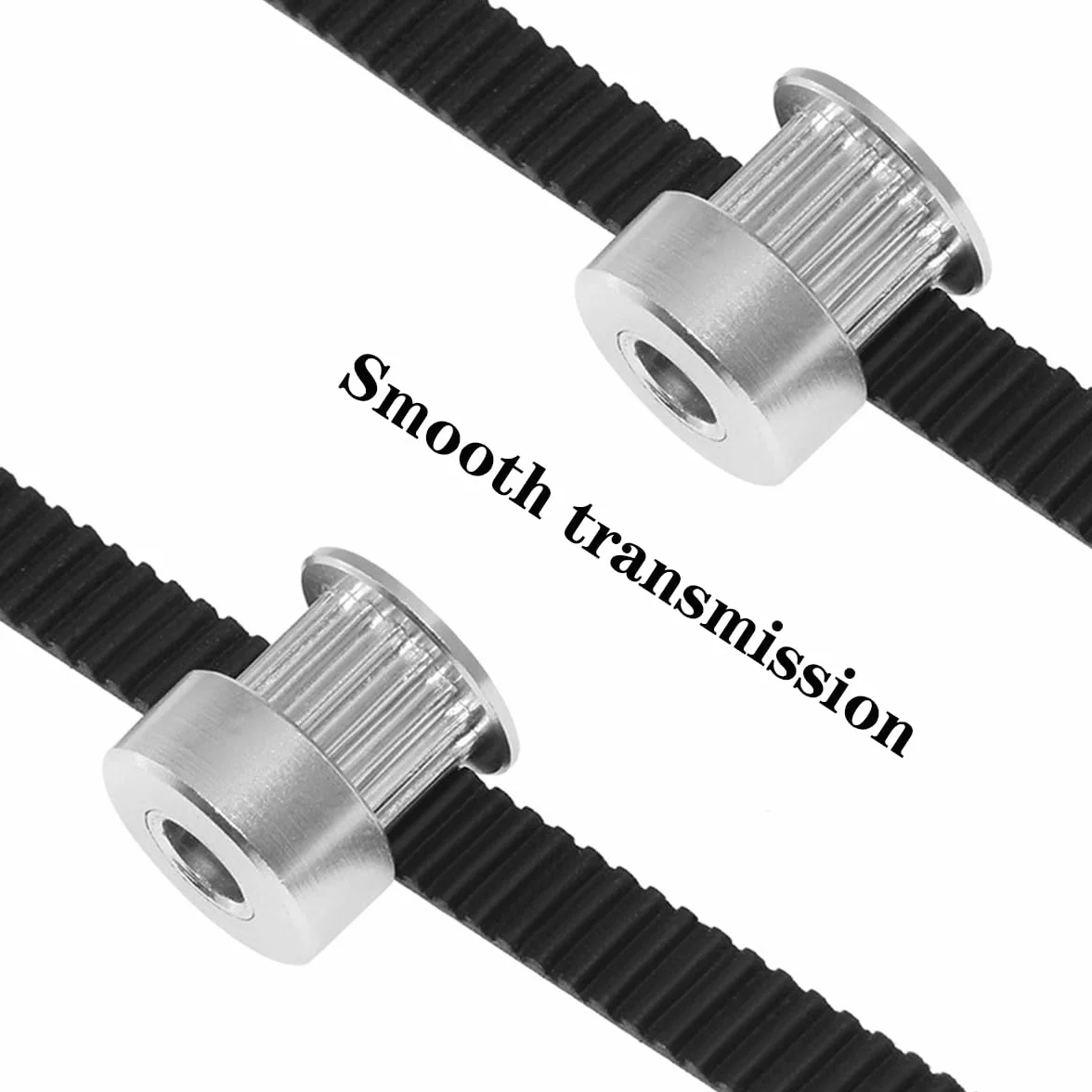 4 szt. HTD 225-3M-6 gumowe paski rozrządu 75 zębów, podziałka 225 mm długość x 6 mm szerokość x wysokość 2,4 mm, zamknięte koło pasowe pasek rozrządu