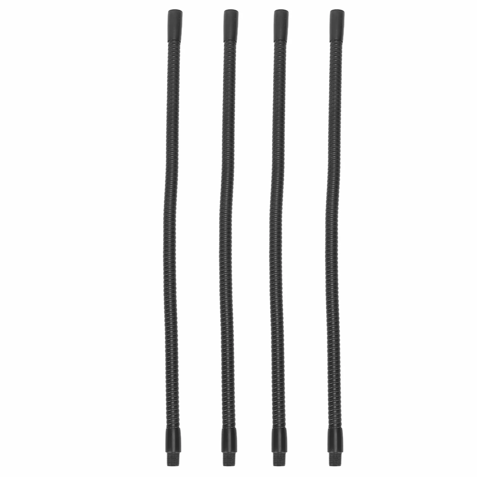 4 szt. Elastyczne ramię Węża Typu gęsia szyja Rura Aluminiowa 10mm Kaliber stół Lampa Biurkowa wąż Oprawy Oświetleniowe (30cm)