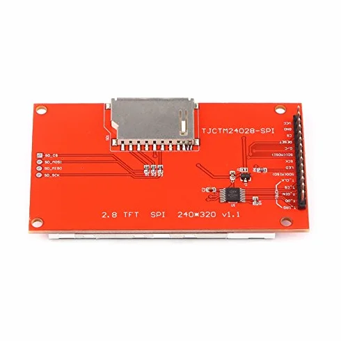 2.8 "240x320 SPI Ili9341 TFT LCD Ogólne 2.4-calowy Moduł Wyświetlacza LCD Spi Tft Lcd Panel Dotykowy Moduł Portu Szeregowego Ekran Dotykowy Lcd z Płytą Drukowaną Ili9341 5v / 3.3v