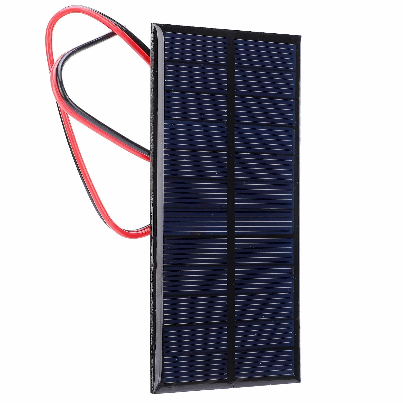 3 sztuki 1 W DC moduł solarny 6 V ogniwo słoneczne z polikrzemu Mini panel solarny, ładowarka solarna zewnętrzna Mini instalacja solarna z modułami z 30 cm kablem, ogniwo słoneczne 6 V panel solarny