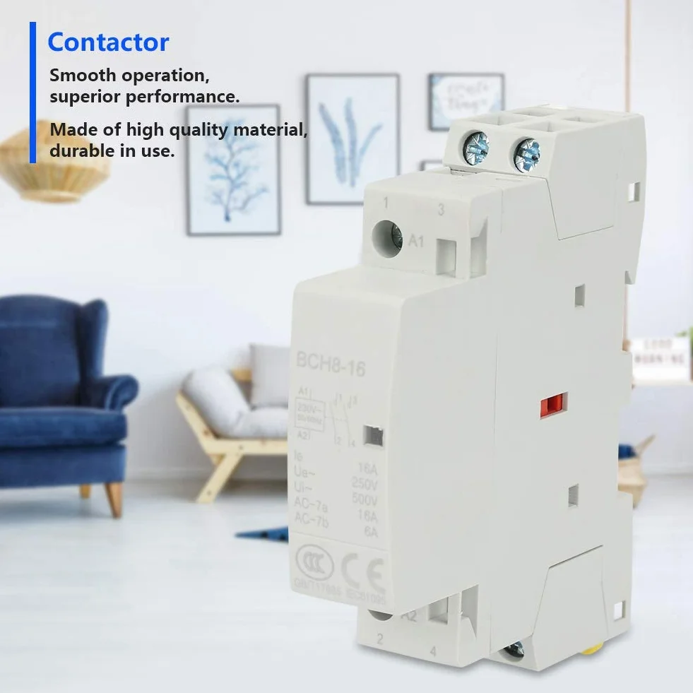 Stycznik AC 2P 16A 220V/230V 50/60Hz 1NO 1NC