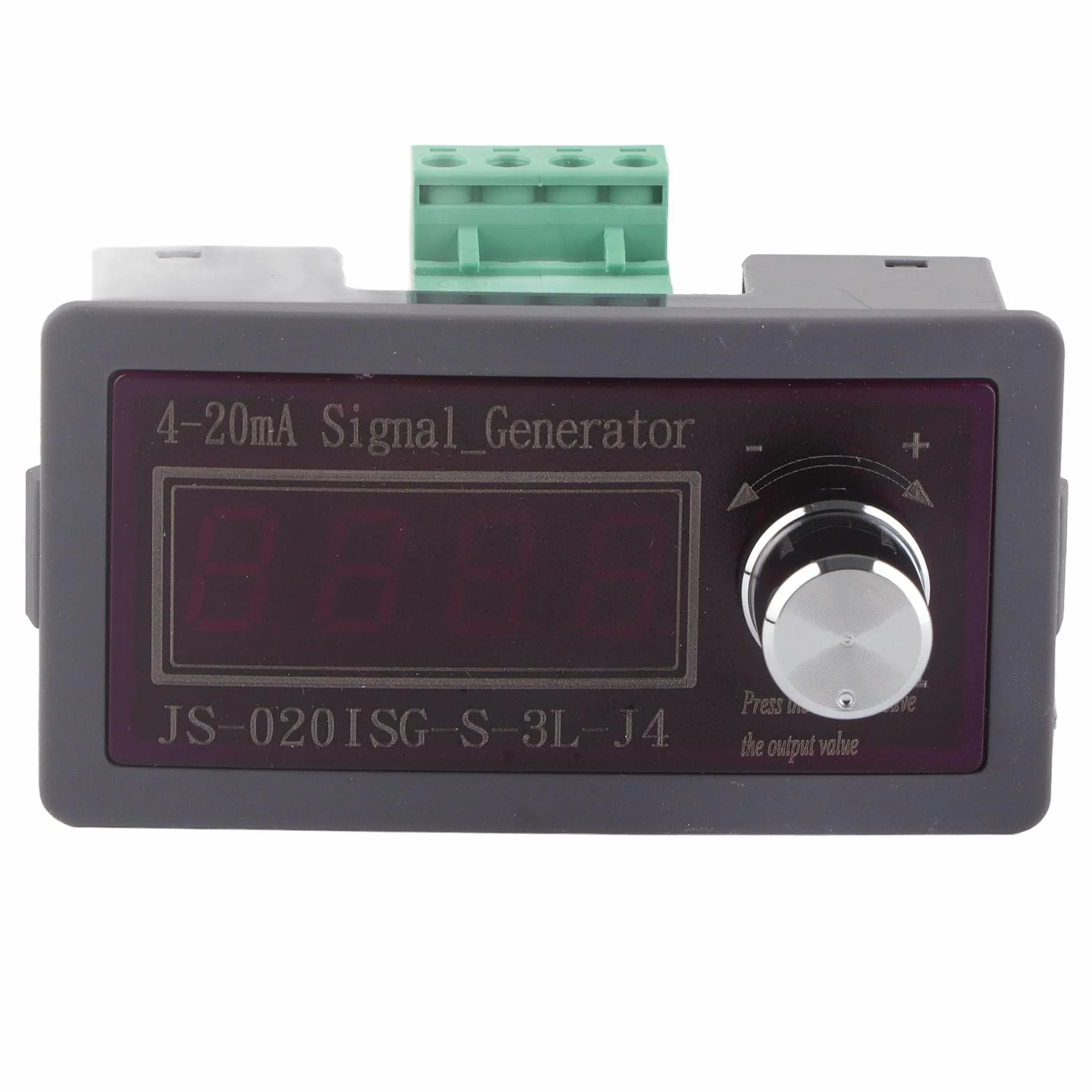 Generator Sygnału 4-20mA Napięcie Prądu Symulator Analogowy 4-cyfrowy Wyświetlacz DROK Regulowany Generator Sygnału do Debugowania Panelu PLC