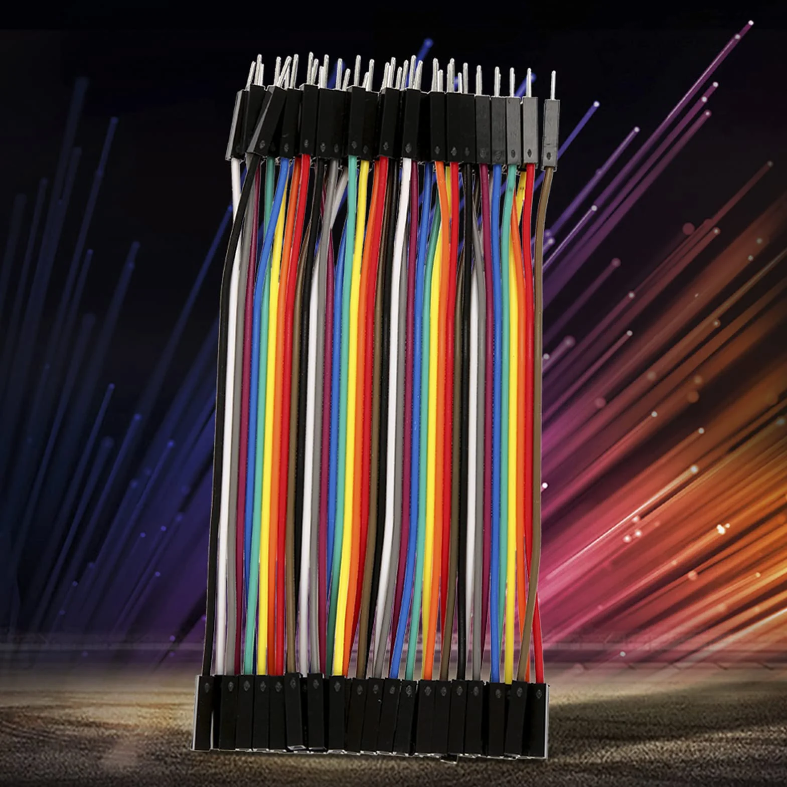5 sztuk Kolorowe 10 cm Zestaw przewodów zworkowych do deski do pieczywa 40pin M do F Kabel taśmowy do /DIY/ 2 3 / Robot Kabel taśmowy Ki