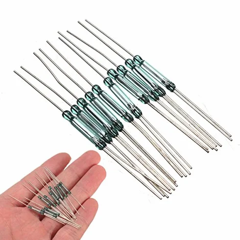 EsportsMJJ 10 sztuk N/O N/C Spdt Przełącznik magnetyczny Reed 2,5 X14Mm Switch