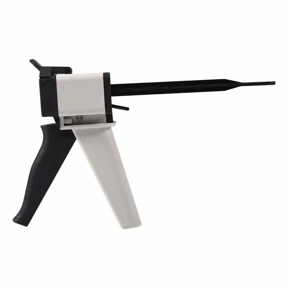 Pistolet Dozujący, Wkład Dozujący 50 Ml, Dozownik do Mieszania, Pistolet do Uszczelniania, Uniwersalny do Wycisków Dentystycznych (1:1, 2:1)