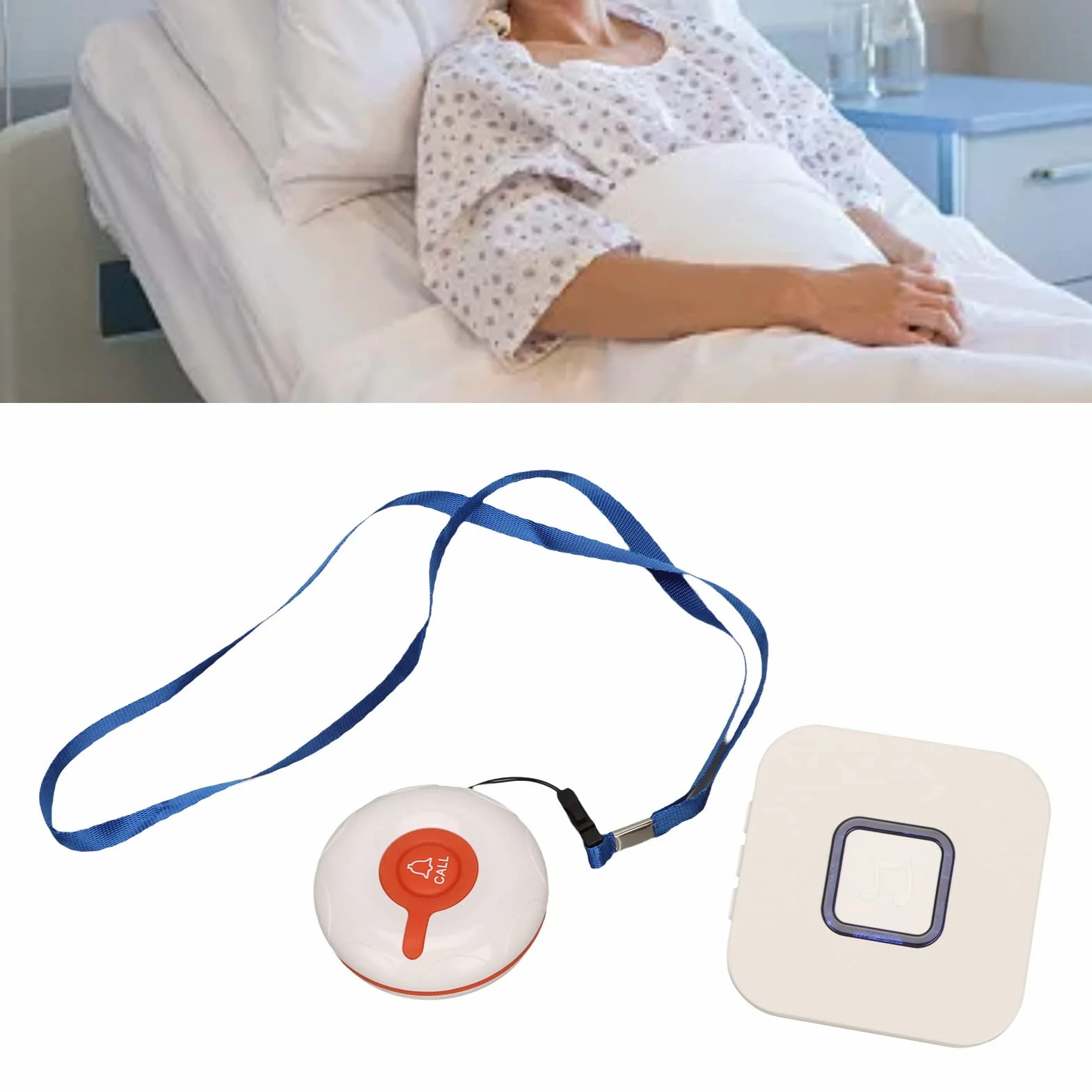 Pager Opiekuna Awaryjny System Monitorowania Starszych Dzieci 1 Odbiornik 1 Przycisk Wywołania 330 M