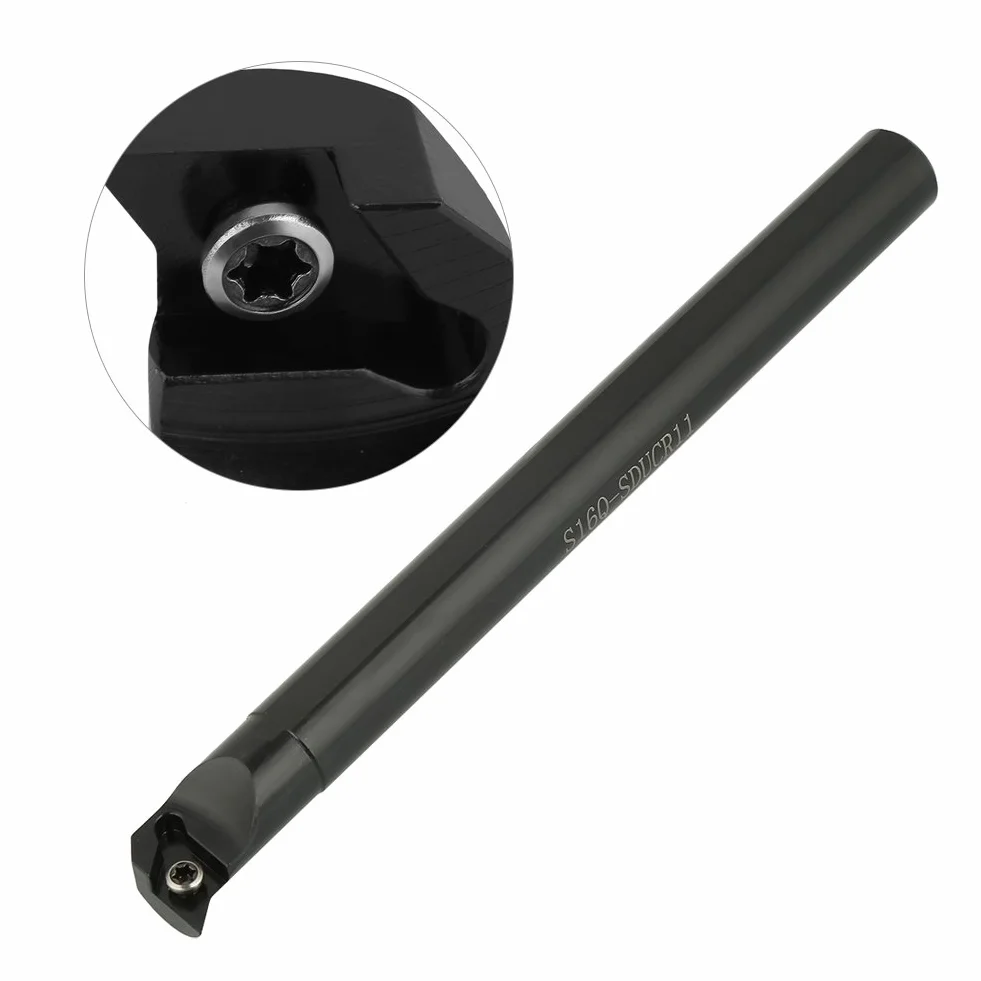 S16Q-SDUCR11 16x180mm 95° Cutter Halter für DCGT11T3 DCMT11T3 DCMW11T3 Einsatz Innengewinde Drehen Werkzeughalter
