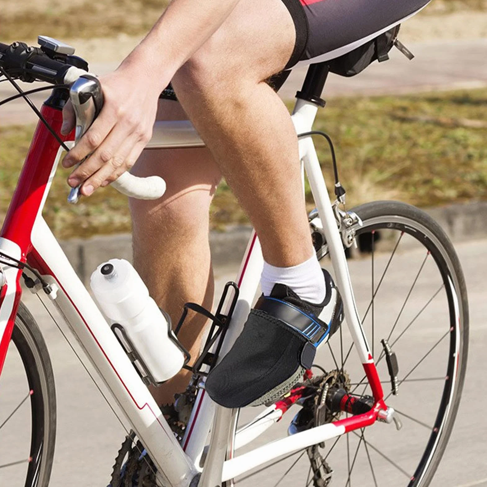 Ochraniacze na Buty Rowerowe,Antypoślizgowe I Nieprzemakalne Zabezpieczenia | Ochrona Zimę Buty Rowerowe,Dla Mężczyzn I Kobiet Rowerzystów Do Jazdy Na Zewnątrz Nas Drogach Górskich I