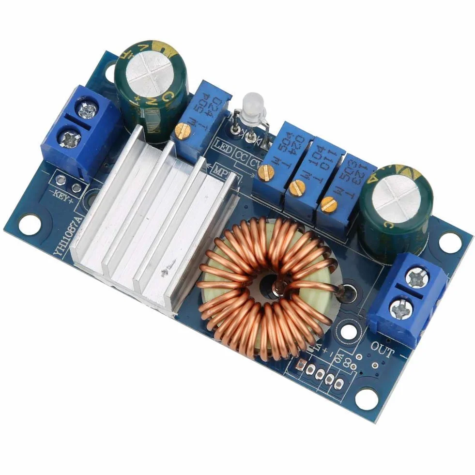 DC-DC Buck Converter moduł MPPT solarny moduł sterowania solarnego moduł ładowania wejście 6-36 V DC wyjście 1,25-32 VDC
