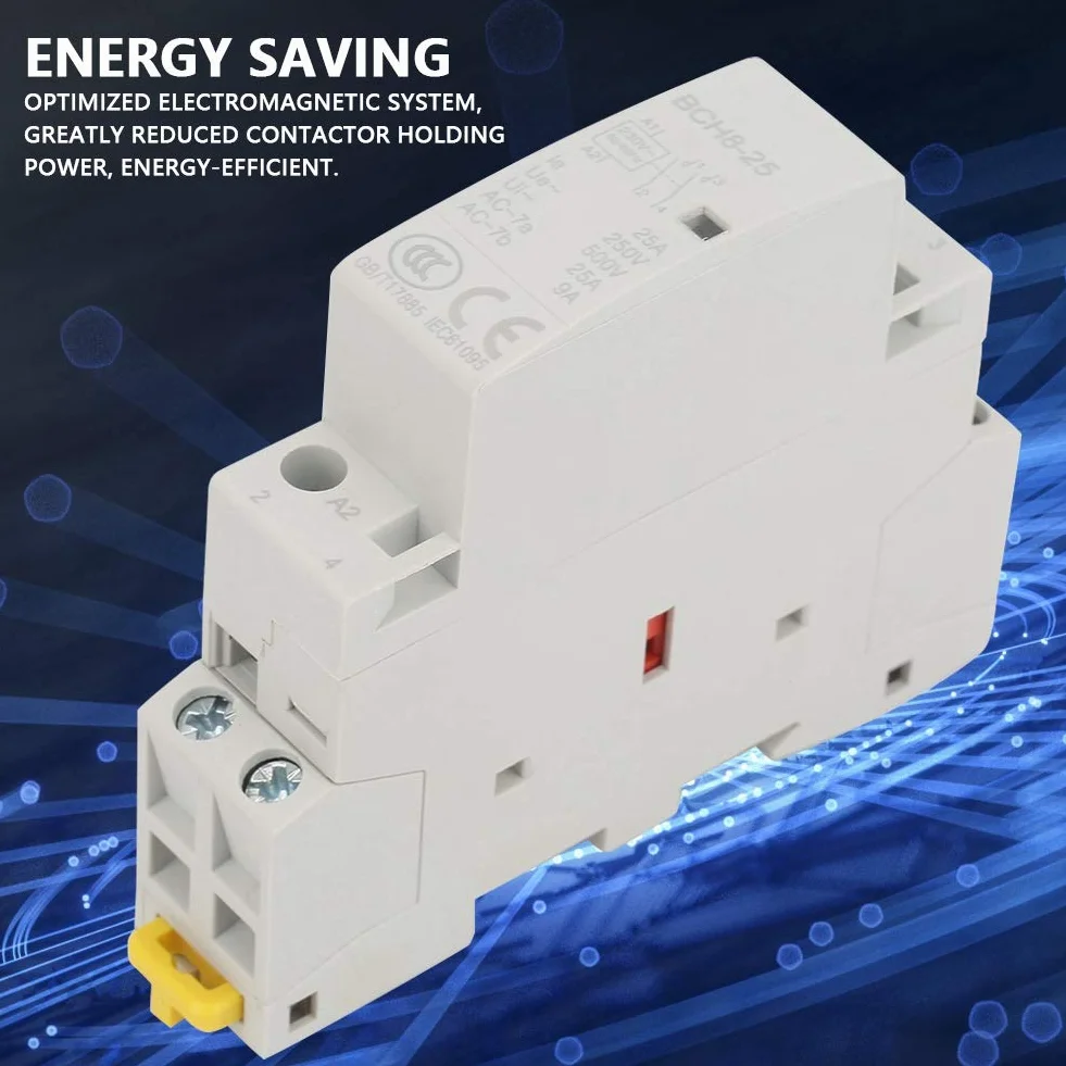 Keenso Stycznik AC 2P 25A 230V Szyna DIN